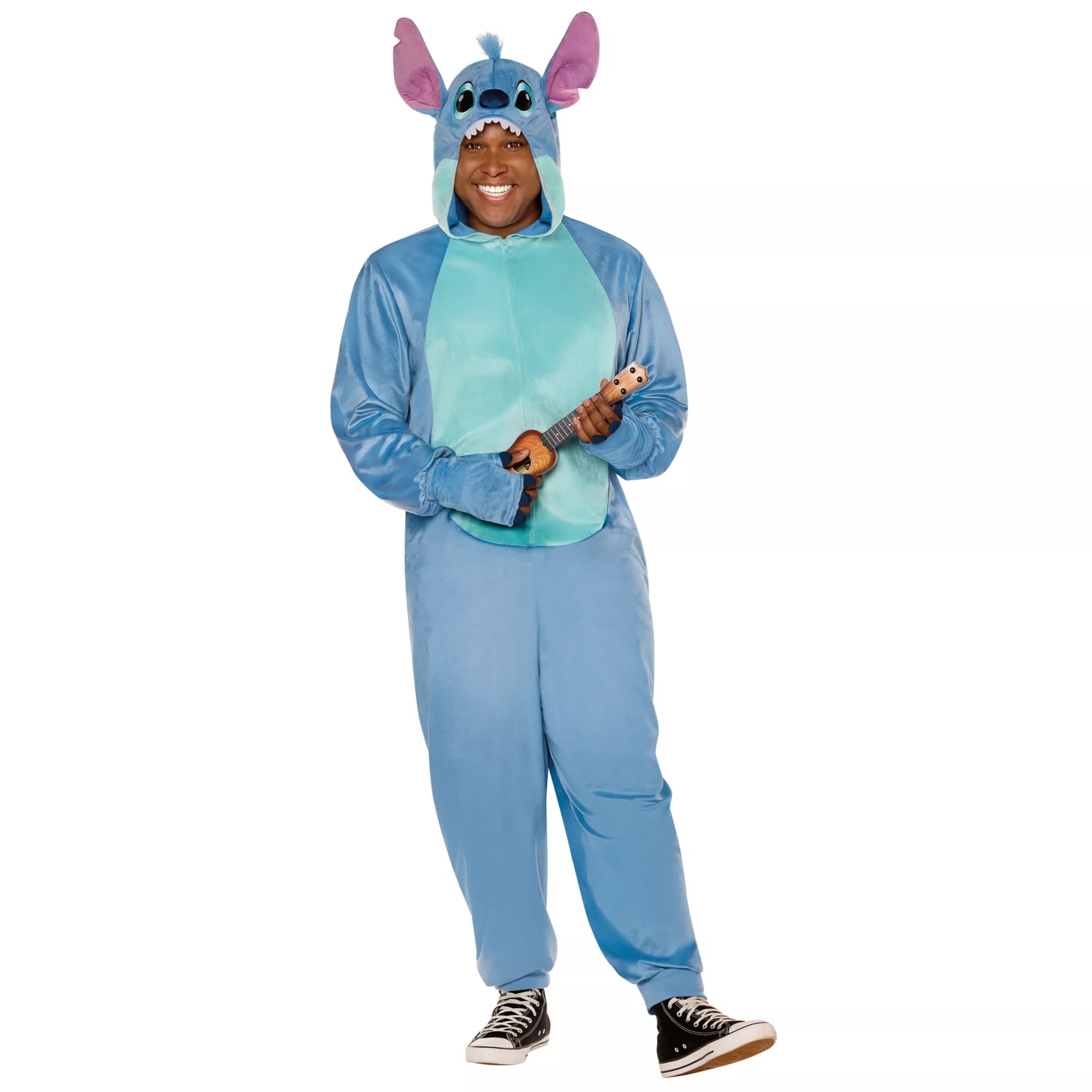 Adult Stitch Jumpsuit Costume - Lilo & Stitch