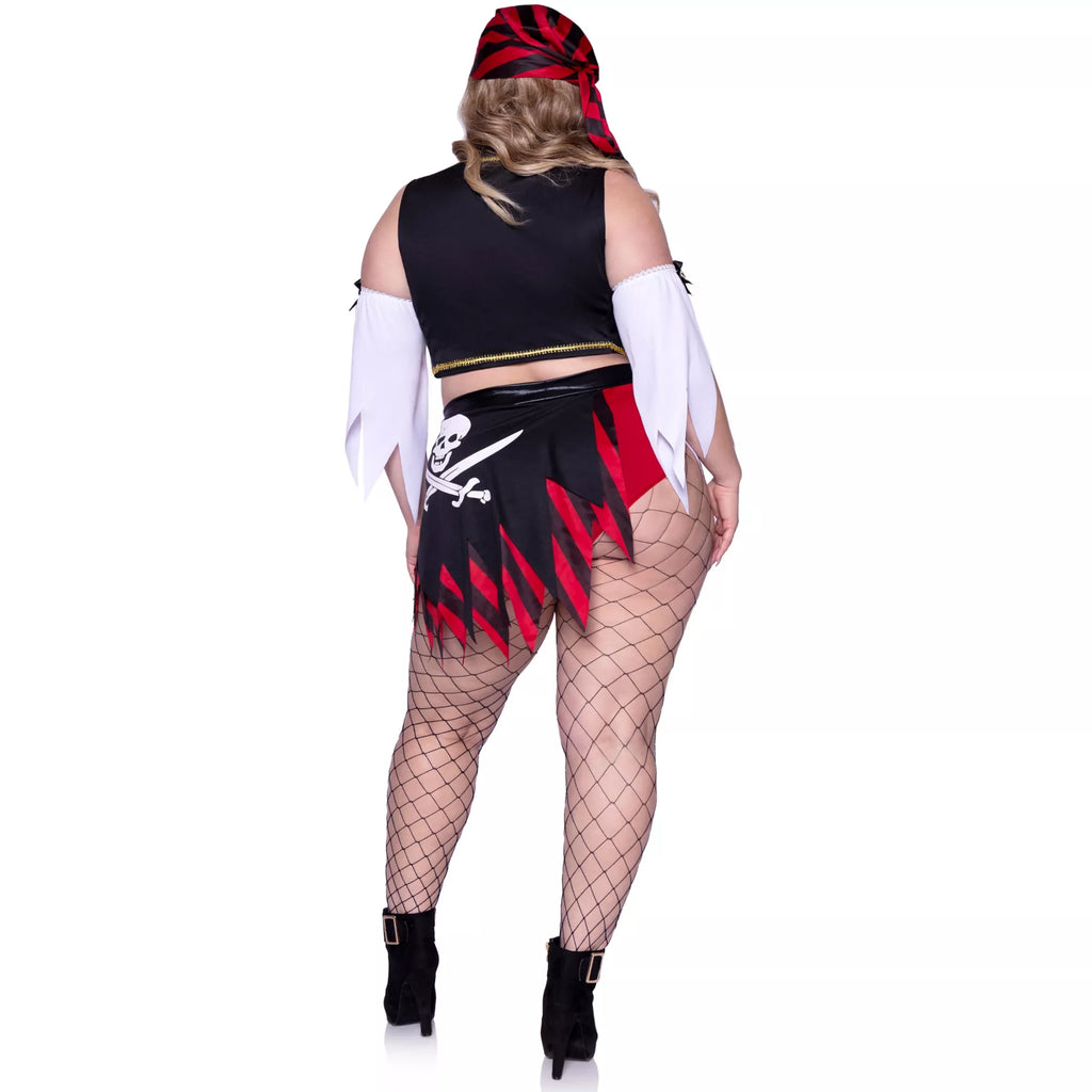 Wicked Pirate Plus Size Costume Set