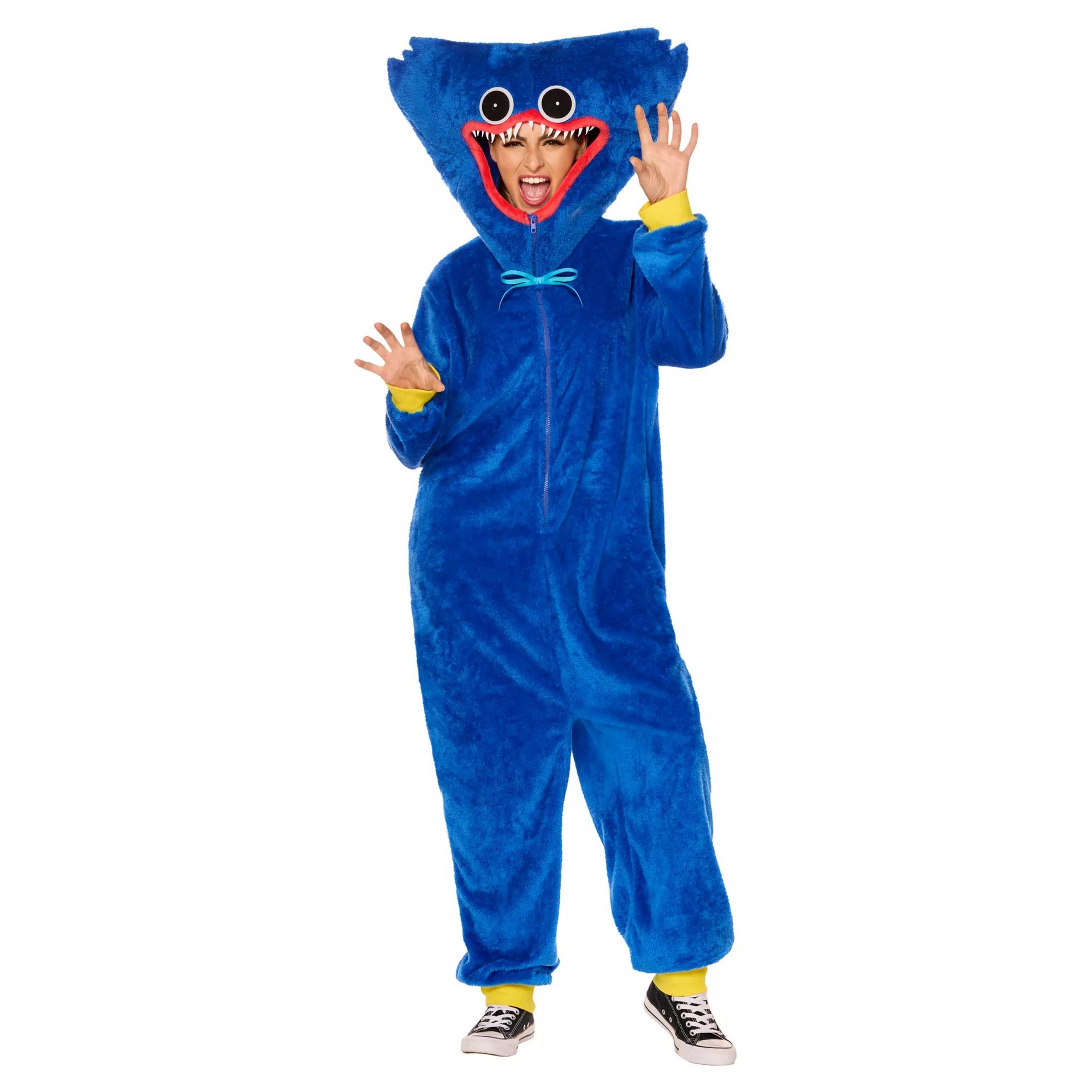 Adult Huggy Wuggy Plus Size Costume - Poppy Playtime