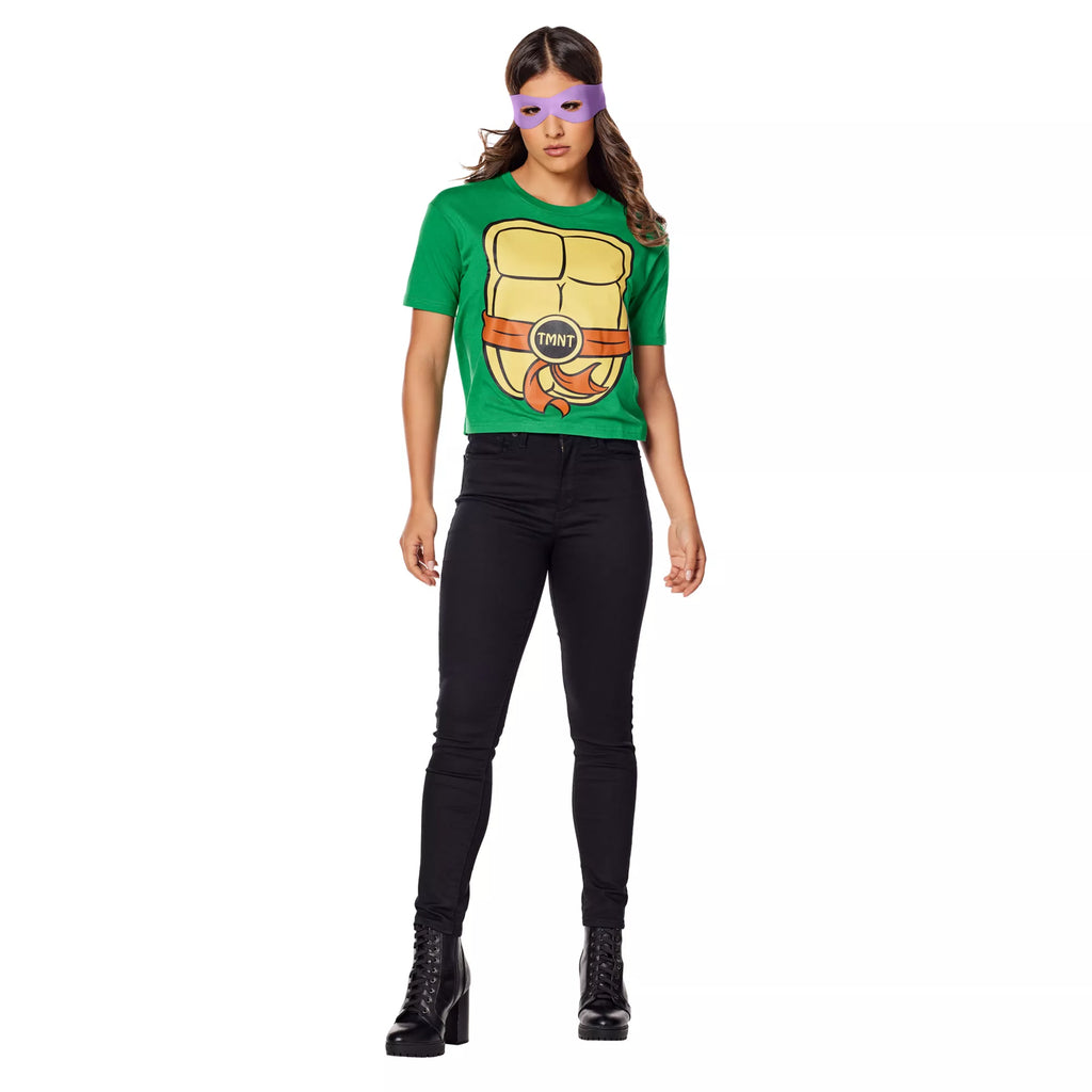 Adult Teenage Mutant Ninja Turtles T Shirt Plus Size Costume Kit