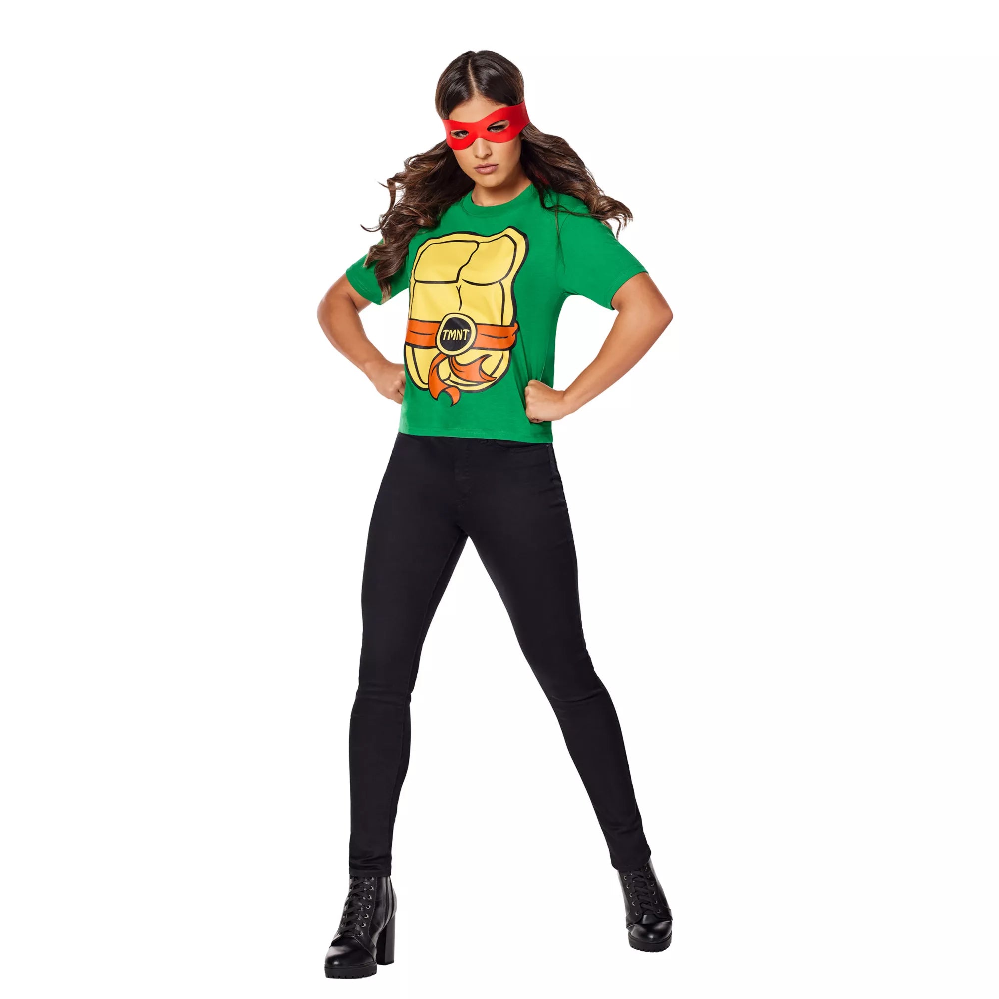 Adult Teenage Mutant Ninja Turtles T Shirt Costume Kit