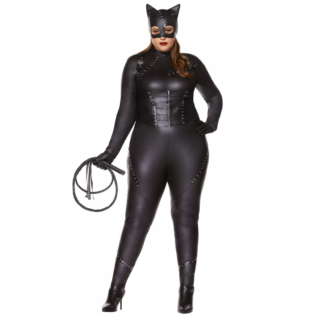 Adult Plus Size Catwoman The Signature Collection Costume - DC Villains