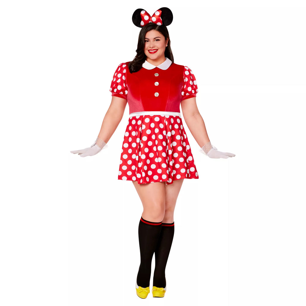 Adult Minnie Mouse Plus Size Costume - Mickey and Friends