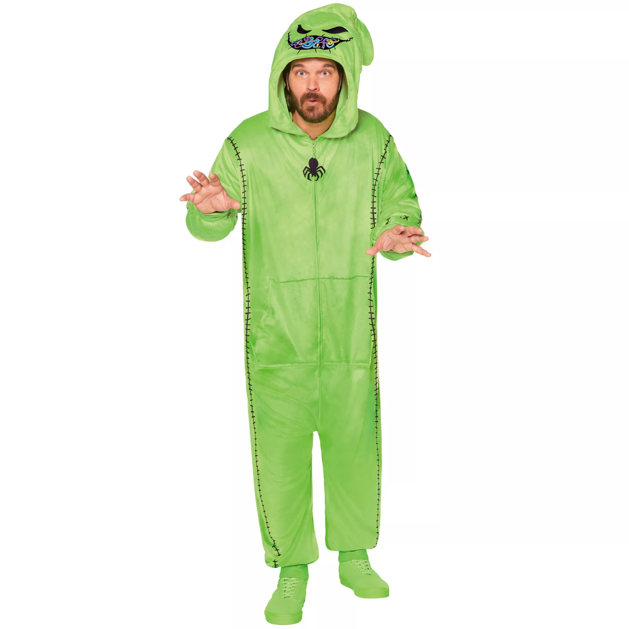 Adult Oogie Boogie Jumpsuit Costume - The Nightmare Before Christmas