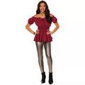 Adult Red Peasant Top