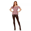 Adult Mauve Peasant Top