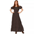 Adult Brown Peasant Dress