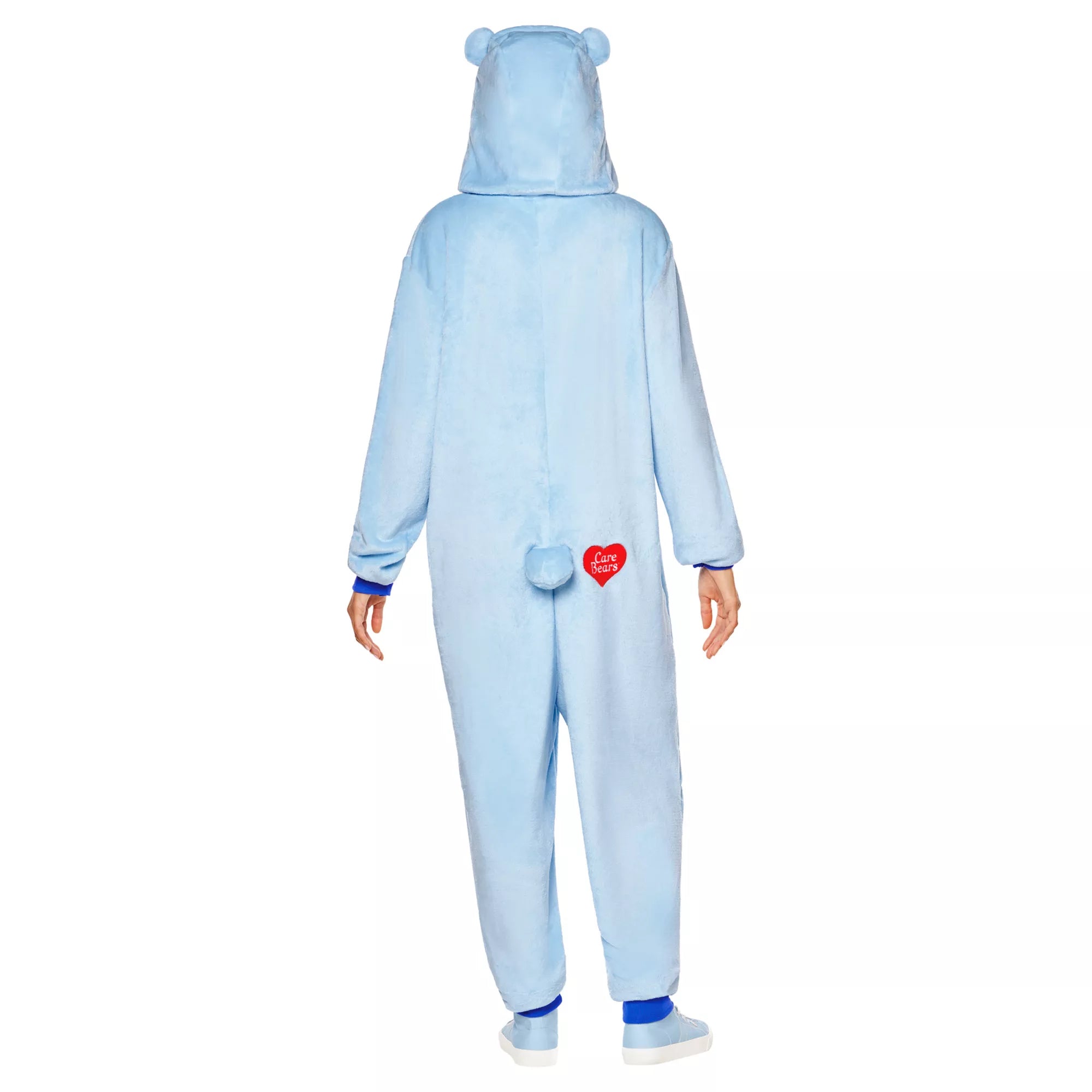 Adult Grumpy Bear Jumpsuit Costume - Care Bears