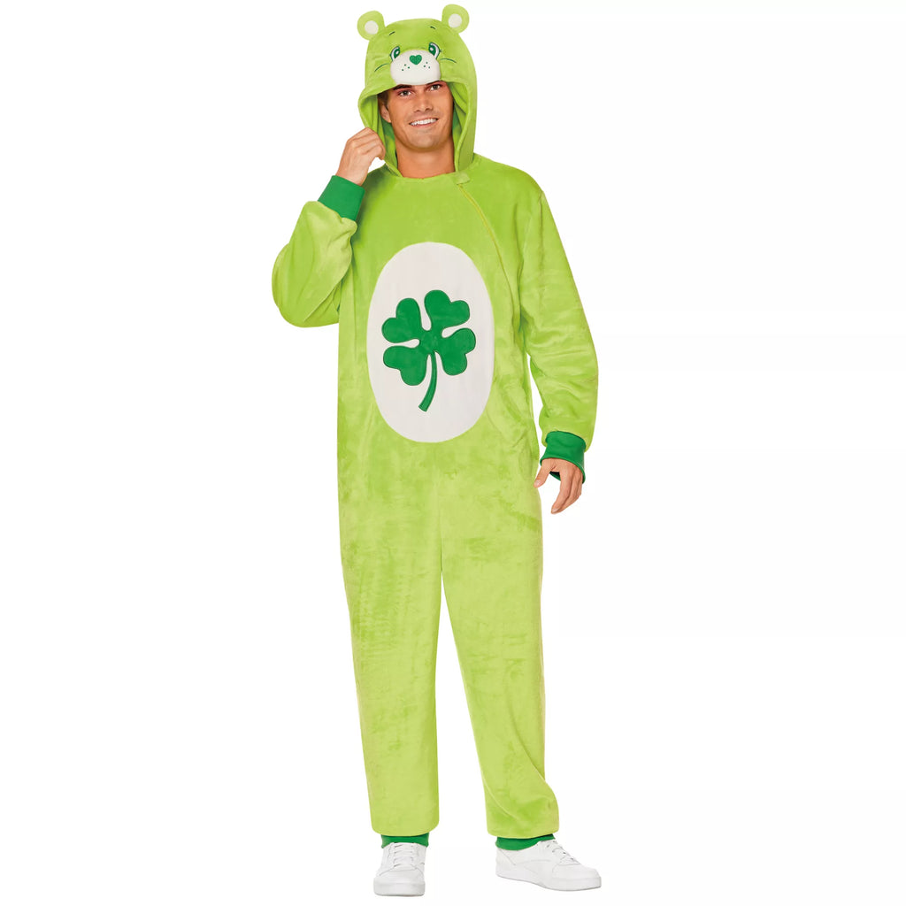 Adult  Good Luck Bear Jumpsuit Costume -  Care Bears