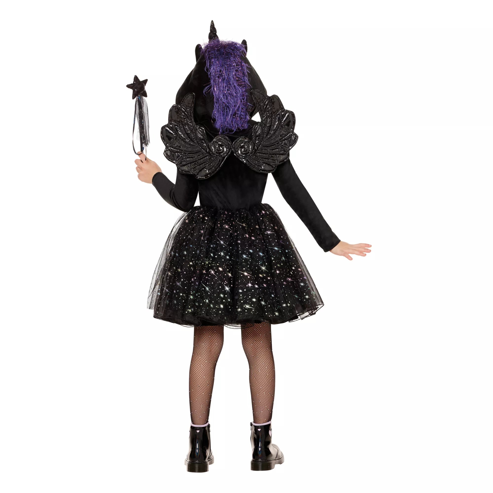 Kids Dark Unicorn Costume