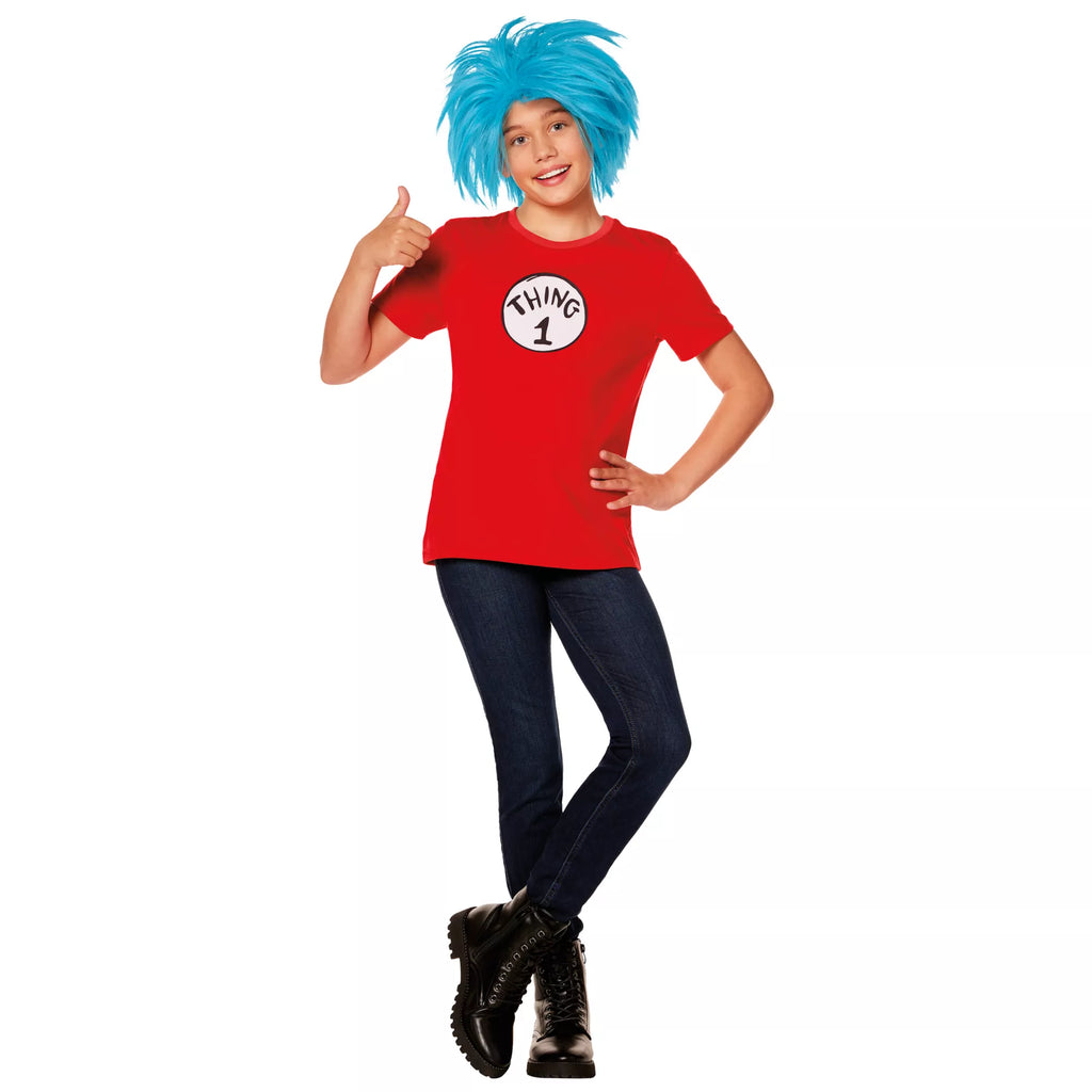 Kids Thing 1 and Thing 2 Costume Kit - The Cat in the Hat