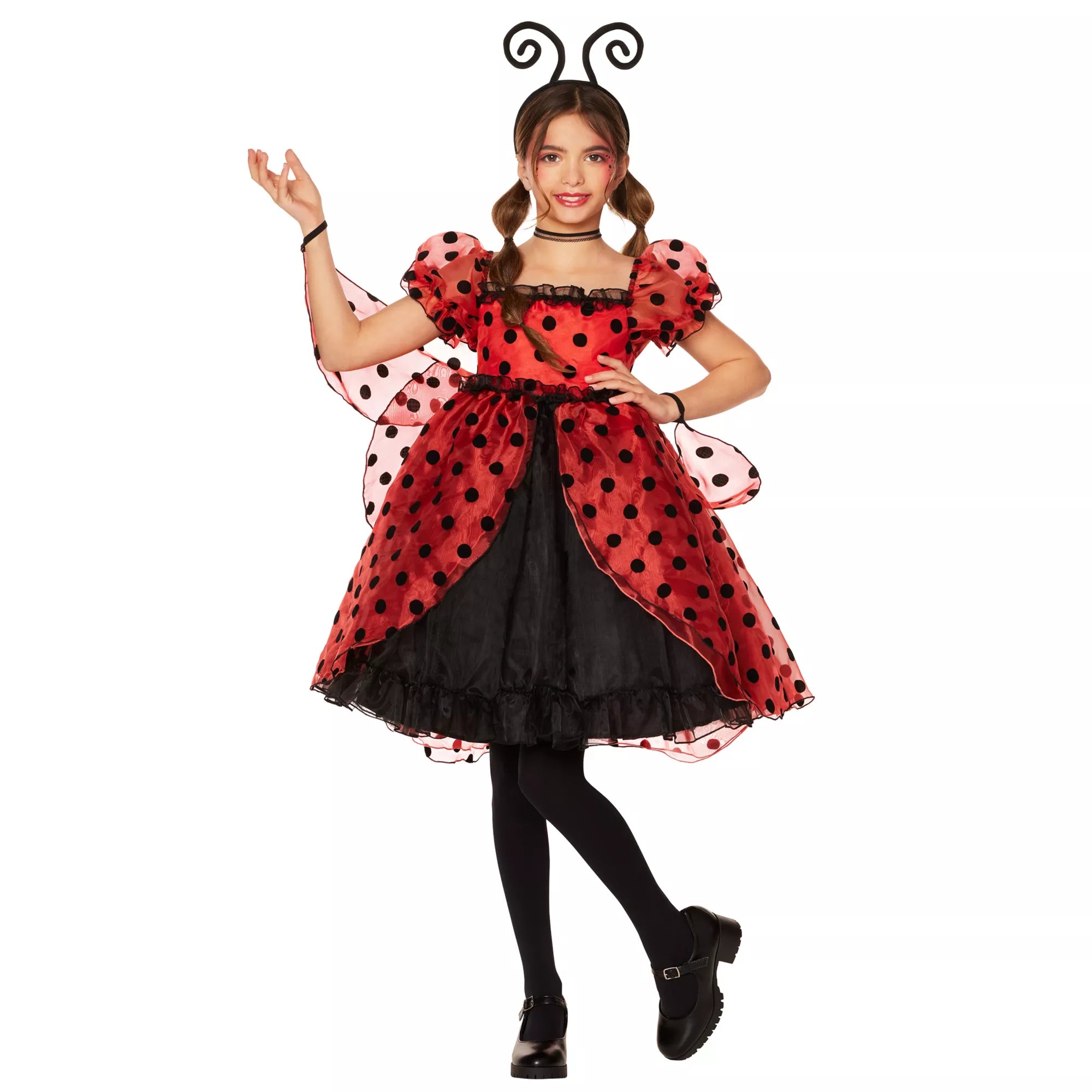 Kids Ladybug Dress Costume
