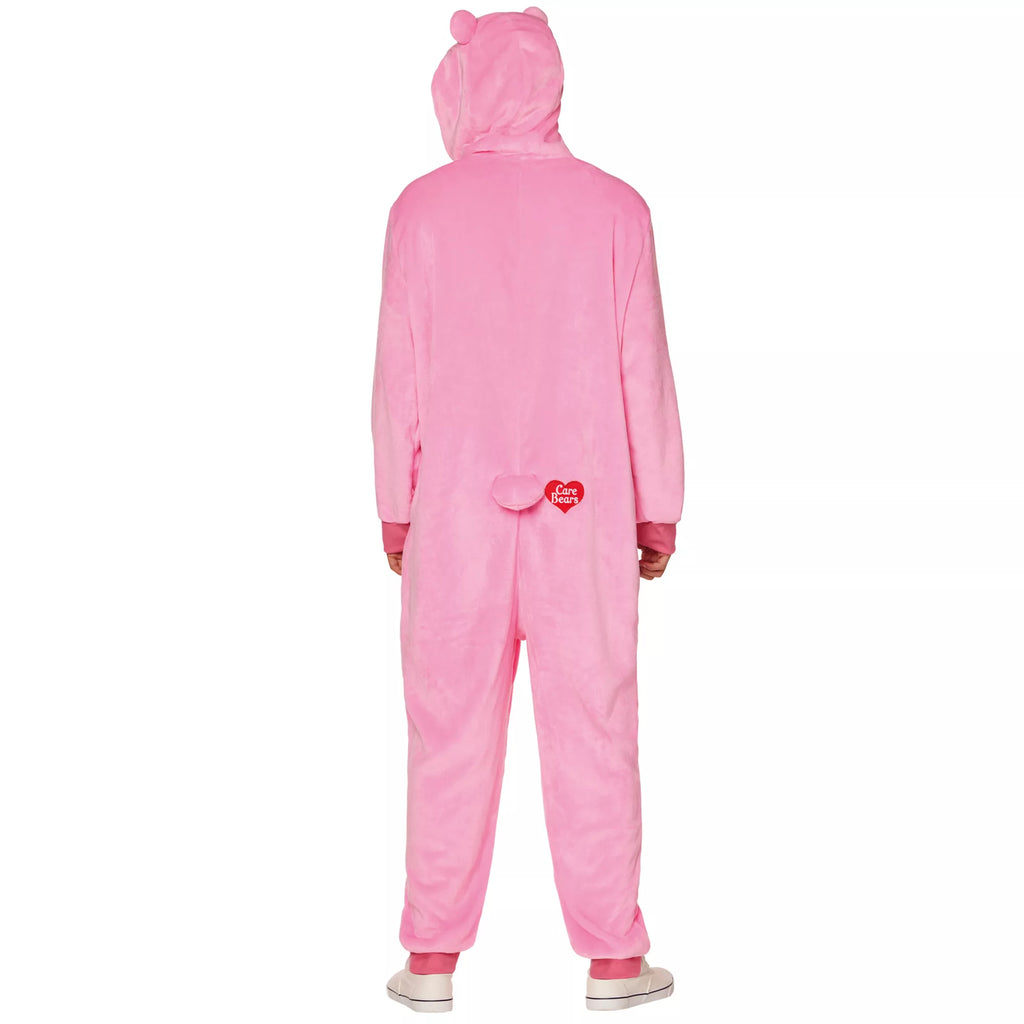 Adult Pink Cheer Bear Jumpsuit - Care Bears