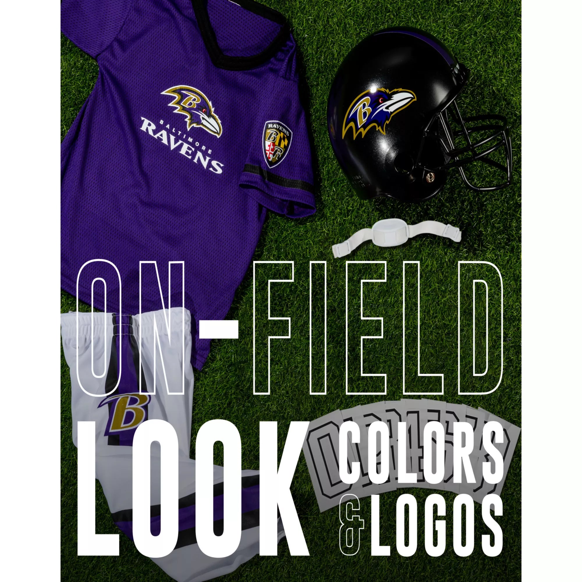 Kids Baltimore Ravens NFL Uniform Costume Deluxe - Franklin Sports