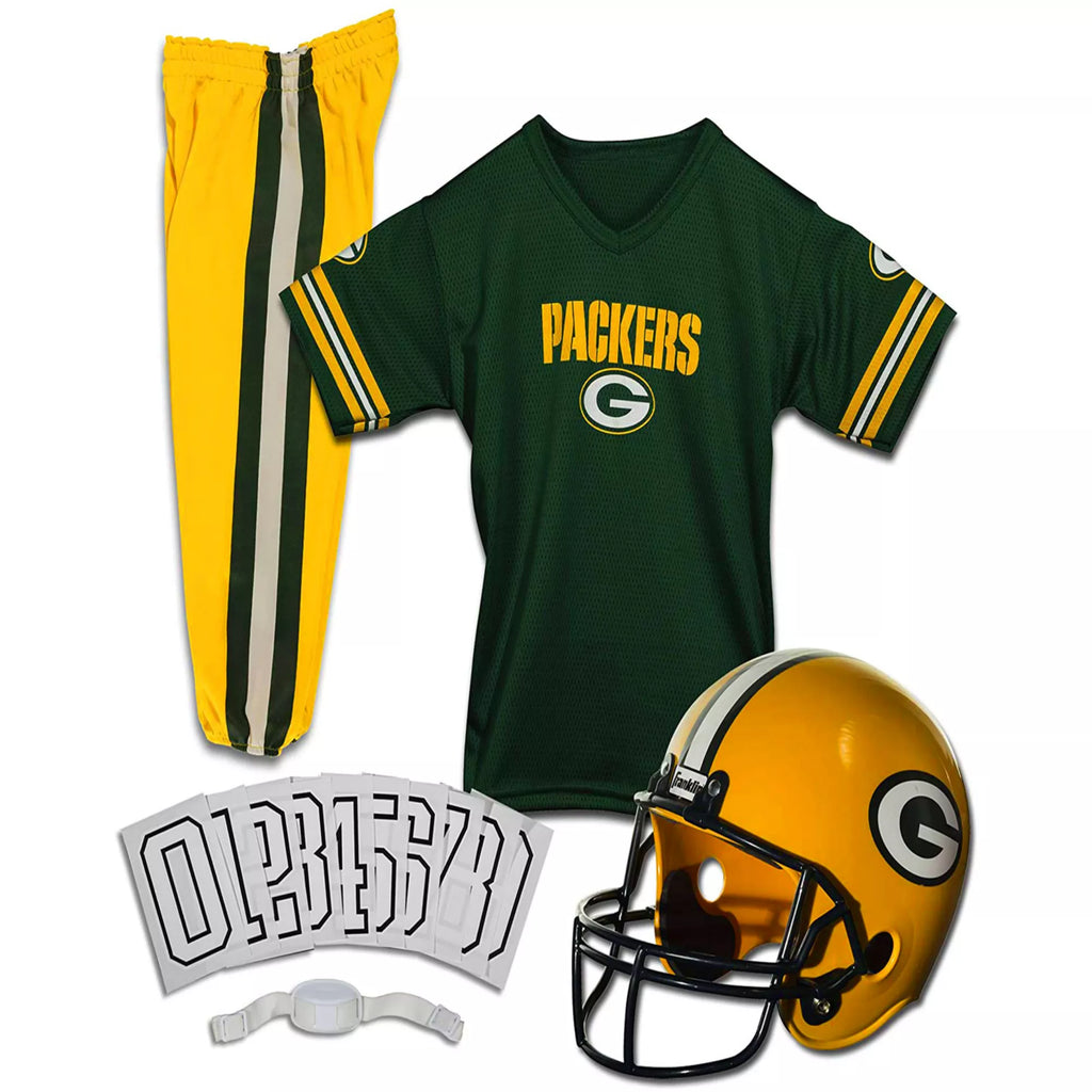 Kids Green Bay Packers NFL Uniform Costume Deluxe - Franklin Sports