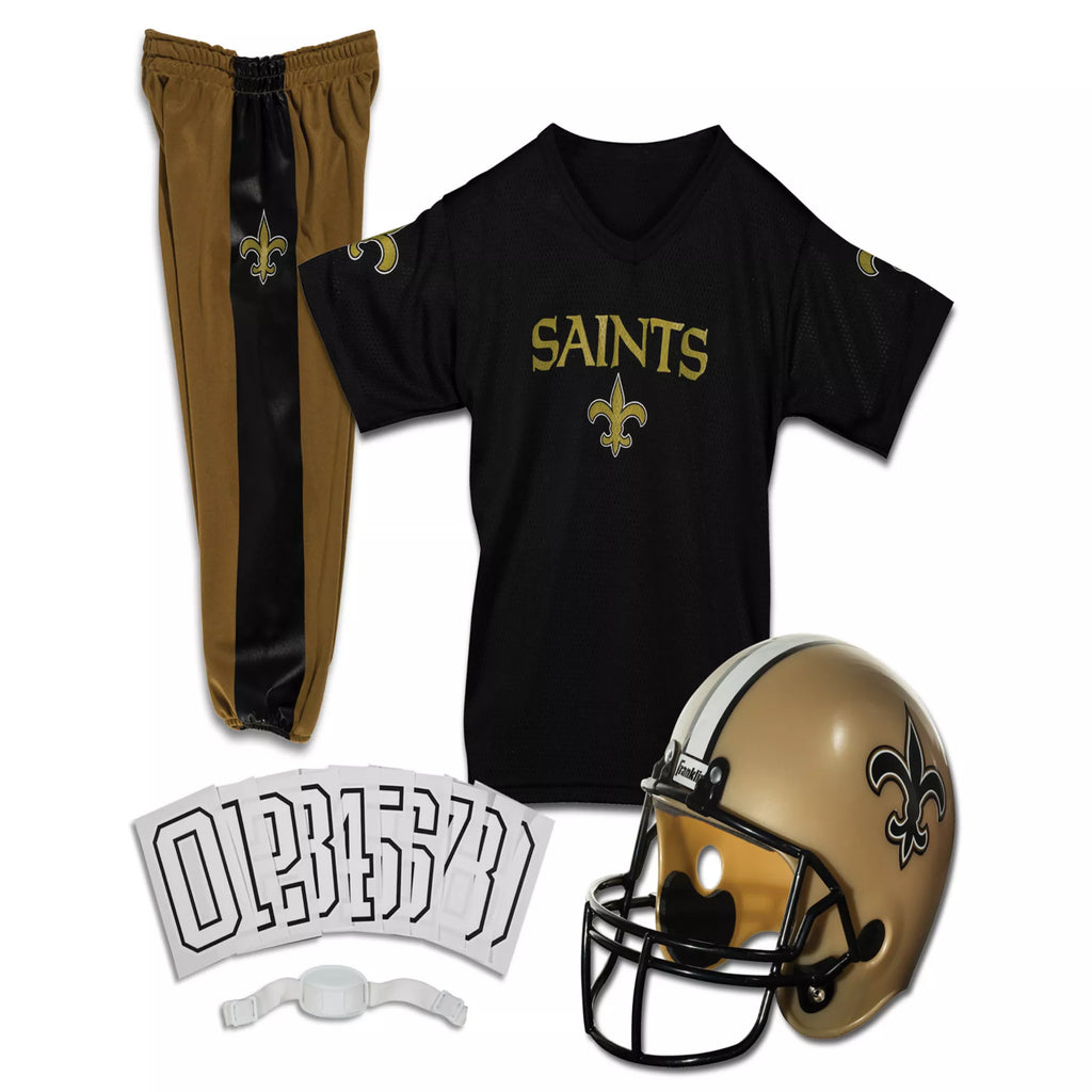 Kids New Orleans Saints NFL Uniform Costume Deluxe - Franklin Sports