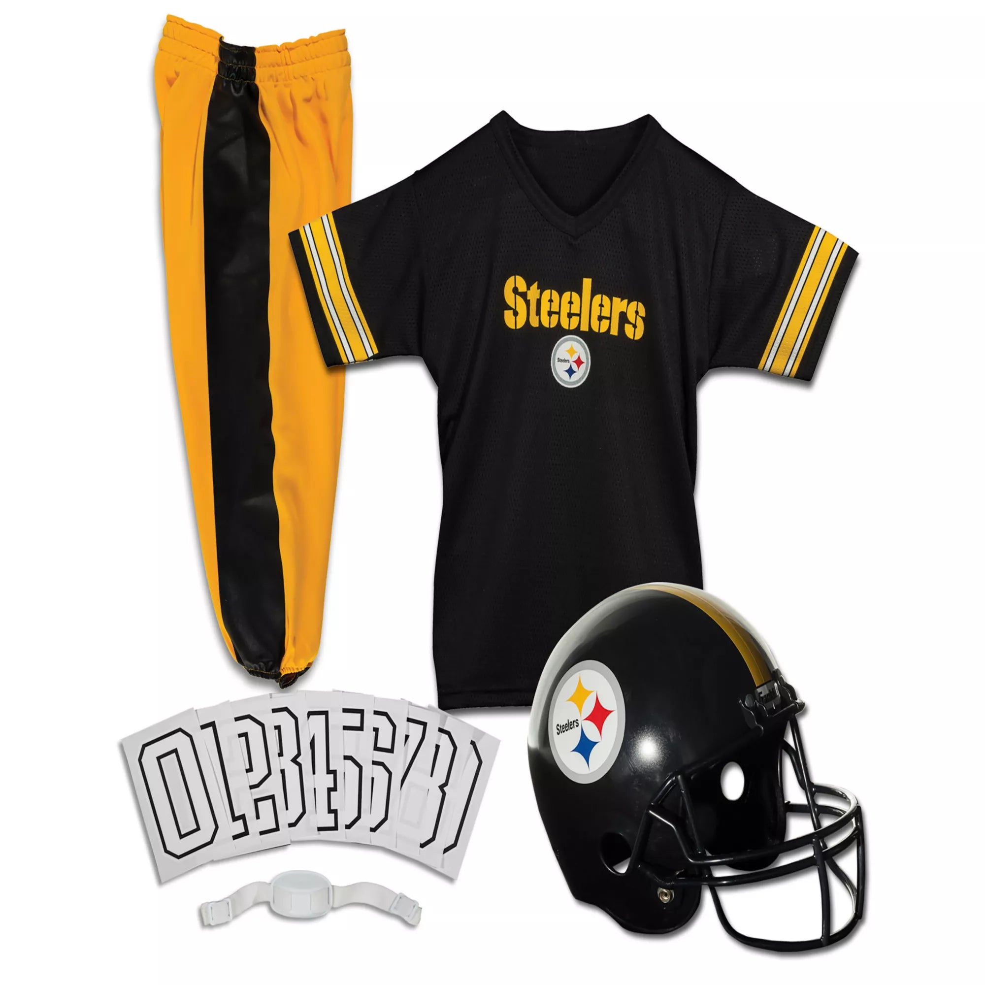 Kids Pittsburgh Steelers NFL Uniform Costume Deluxe - Franklin Sports