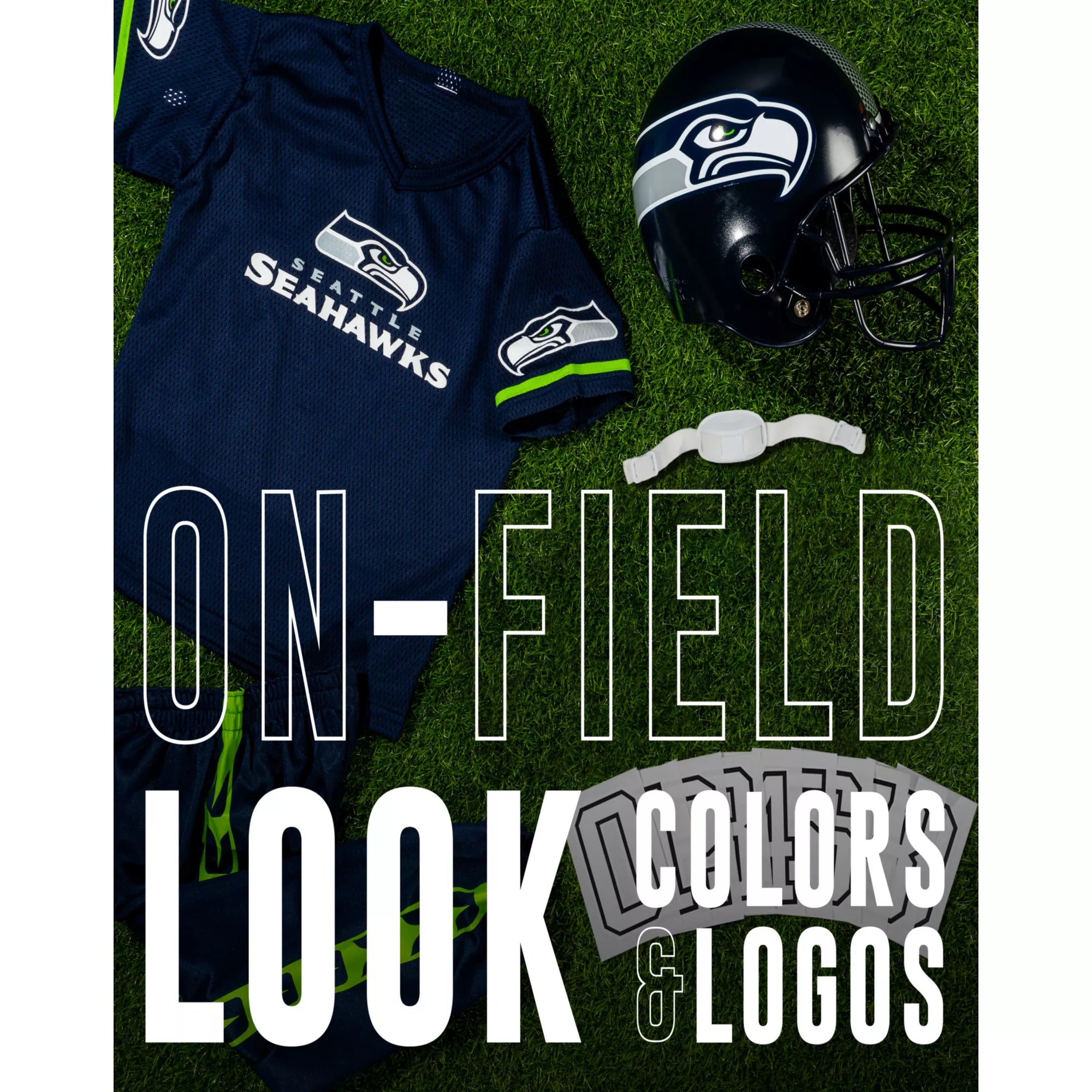Kids Seattle Seahawks NFL Uniform Costume Deluxe - Franklin Sports