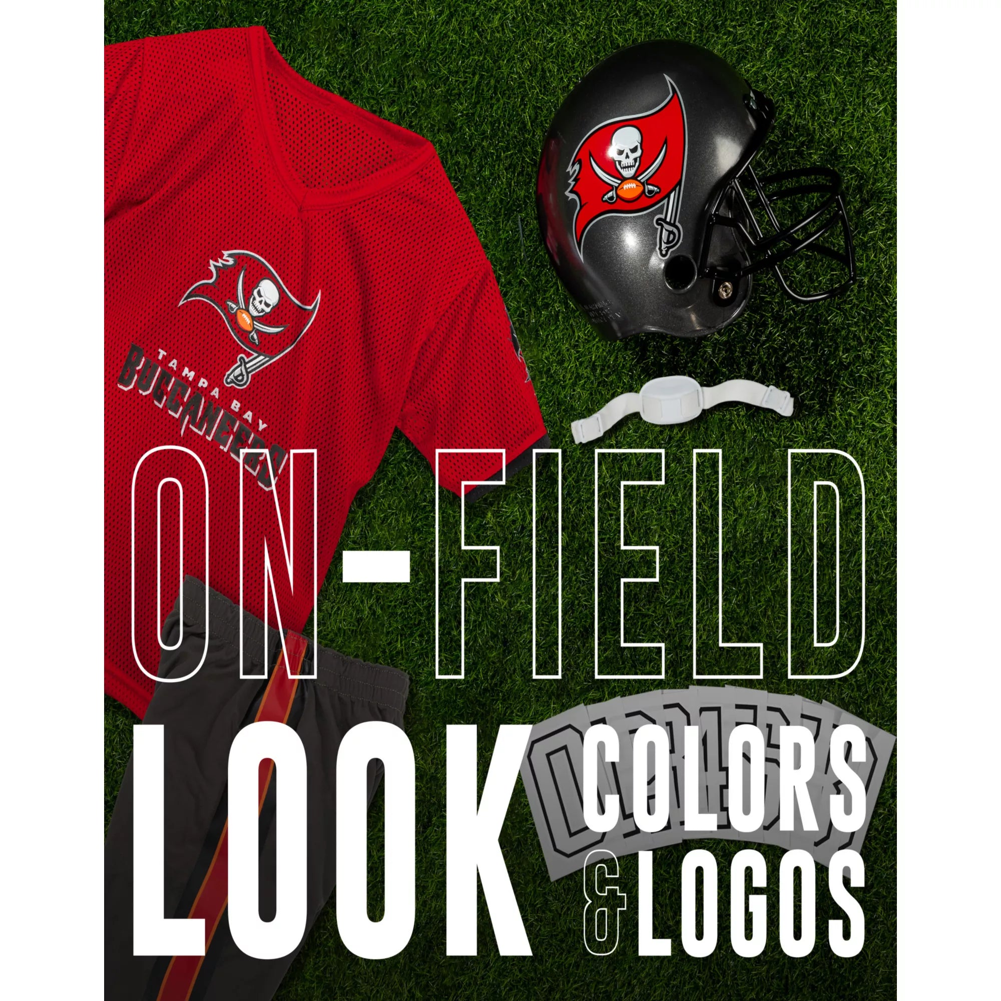 Kids Tampa Bay Buccaneers NFL Uniform Costume Deluxe - Franklin Sports