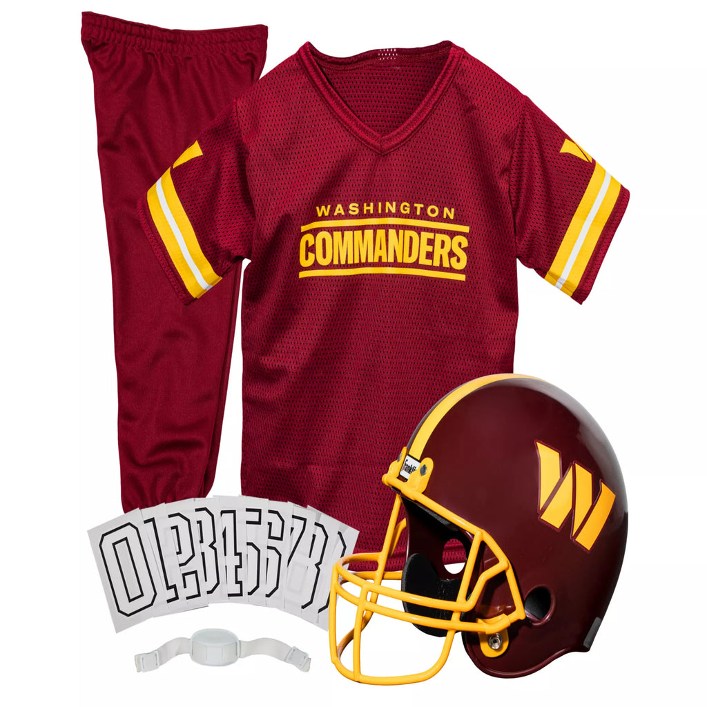 Kids Washington Commanders NFL Uniform Costume Deluxe - Franklin Sports
