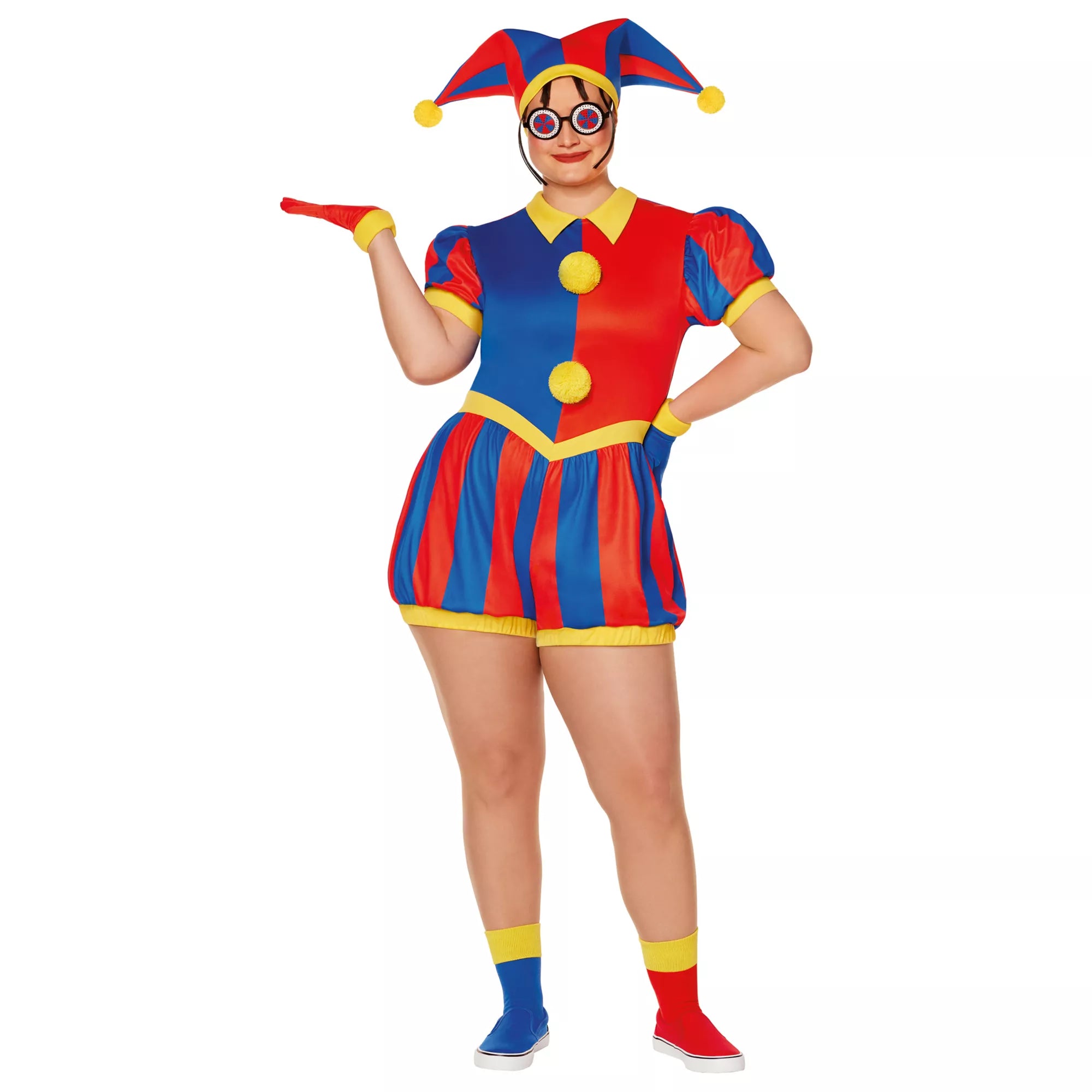 Adult Pomni Costume - The Amazing Digital Circus