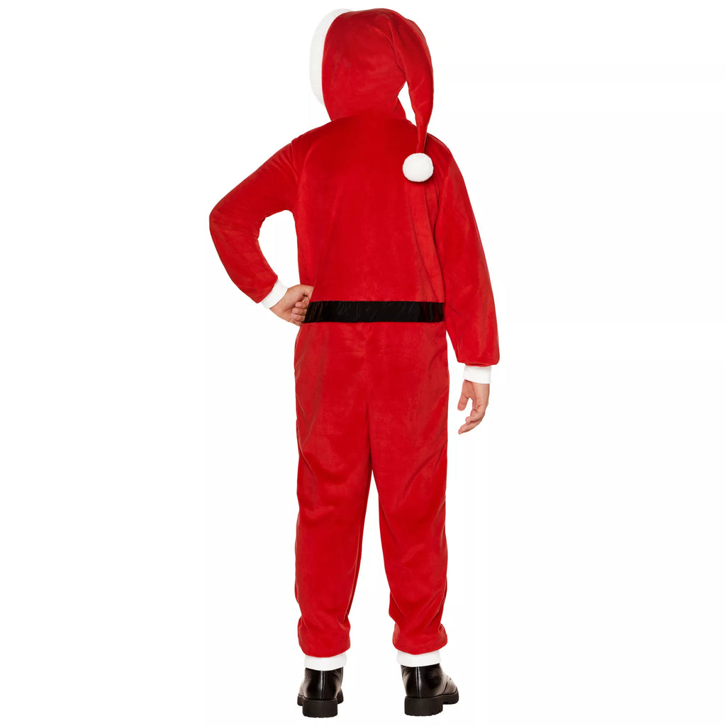 Kids Santa Claus Jumpsuit Costume