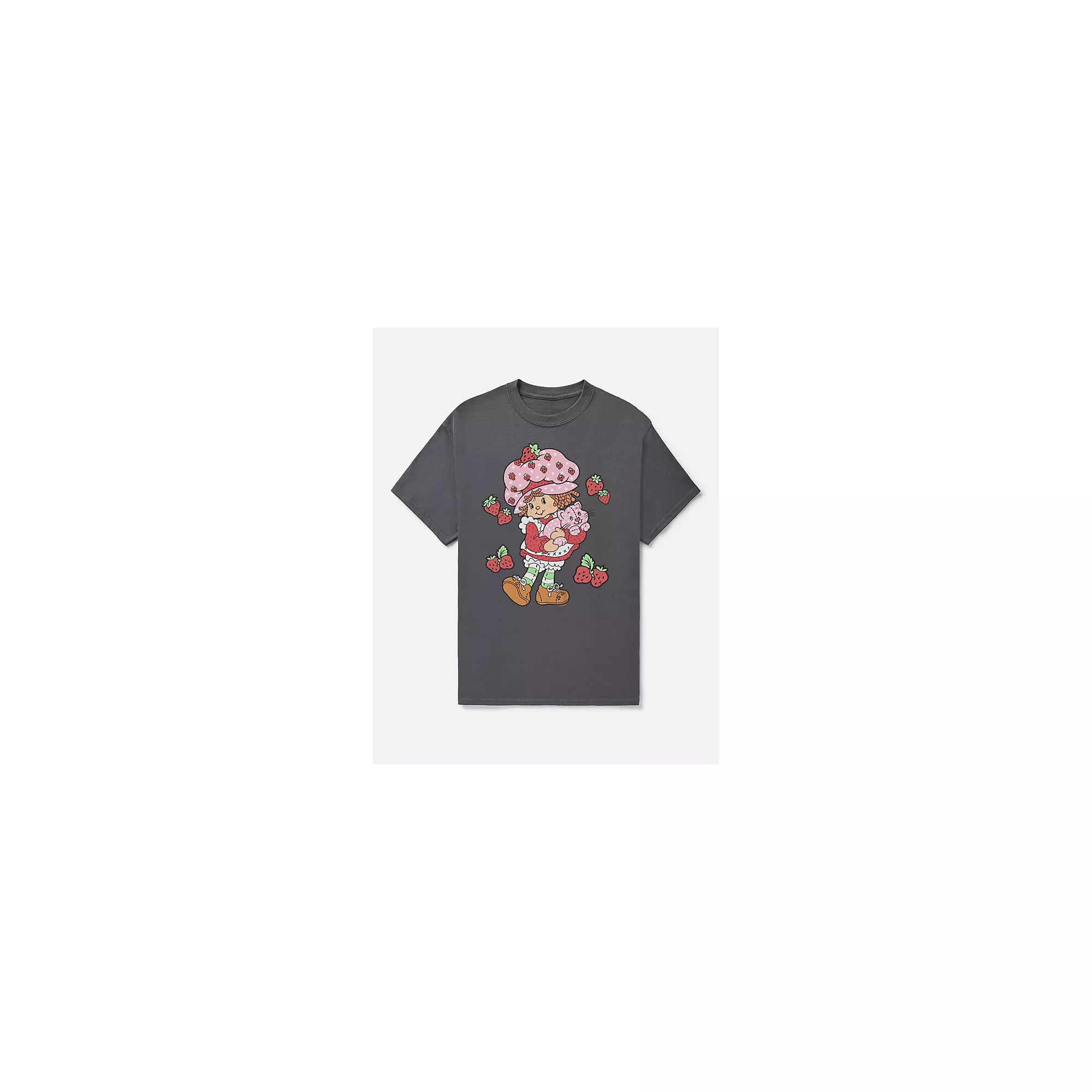 Gray Strawberry Shortcake T Shirt