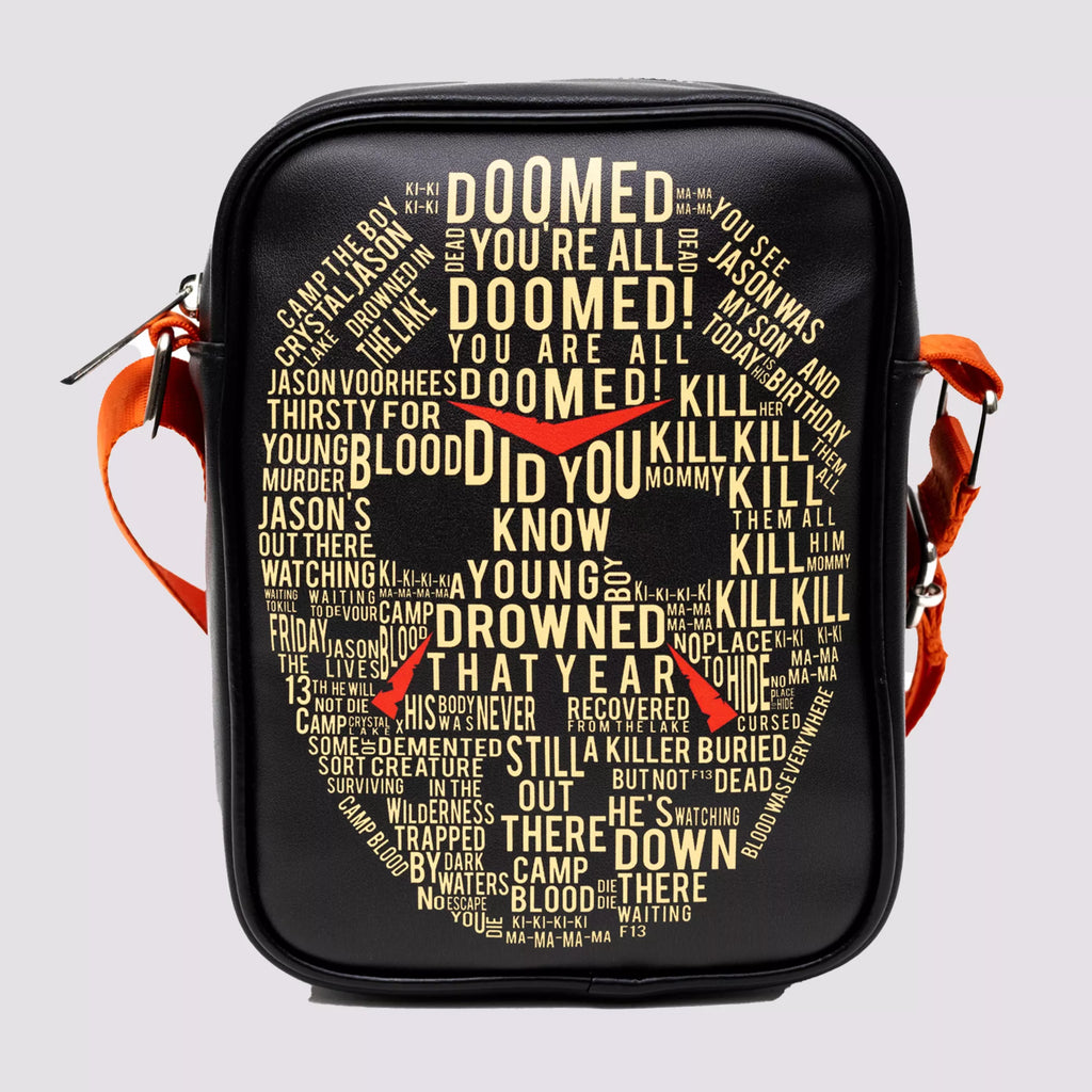 Buckle-Down Jason Voorhees Flat Crossbody Bag - Friday the 13th