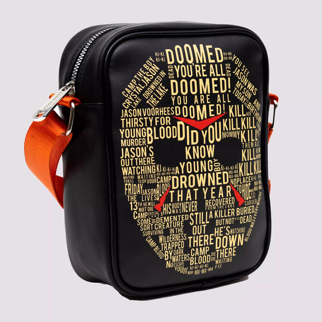 Buckle-Down Jason Voorhees Flat Crossbody Bag - Friday the 13th
