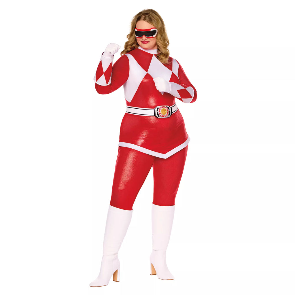 Adult Red Power Ranger Costume - Mighty Morphin Power Rangers