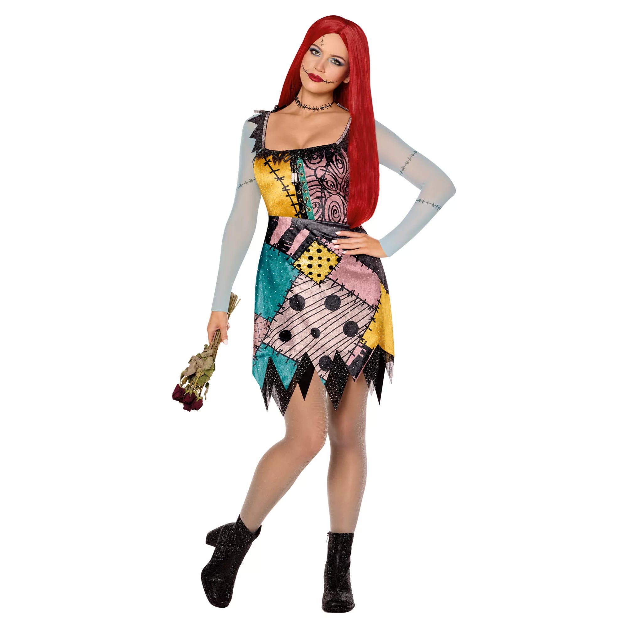 Adult Bling Sally Costume - The Nightmare Before Christmas