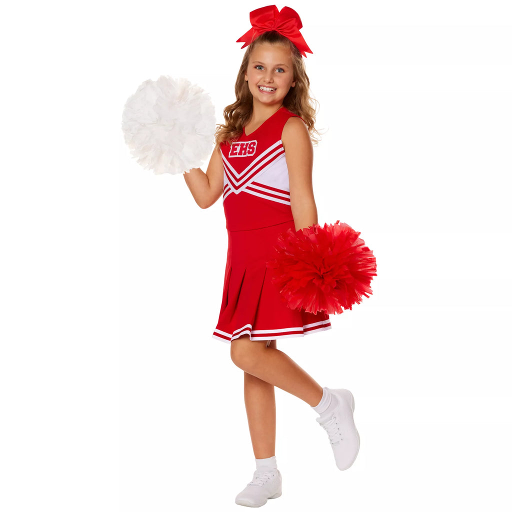 Kids Wildcats Cheer Uniform Costume -  High School Musical