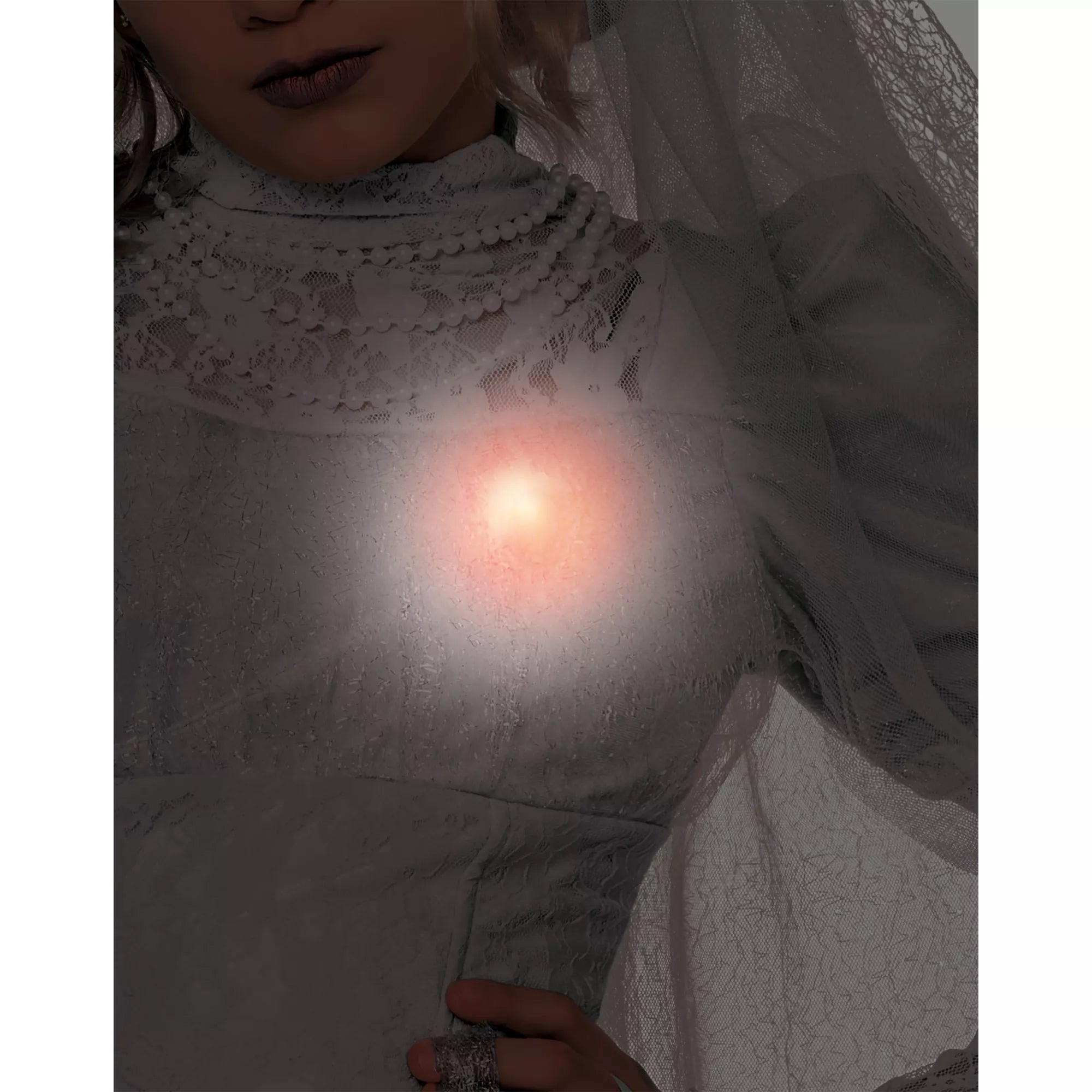 Kids Light-Up  Constance Hatchaway Costume - Disney The Haunted Mansion
