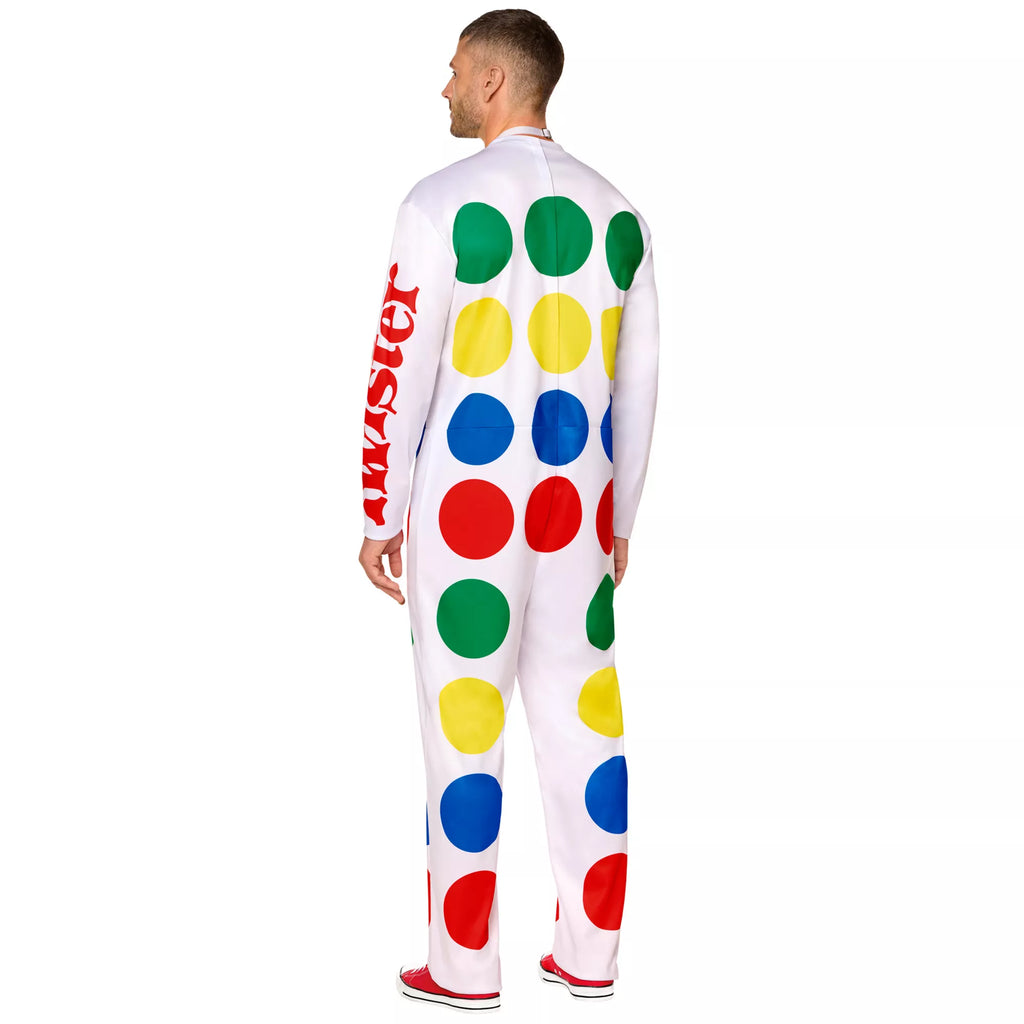 Adult Twister Board Game Jumpsuit Costume