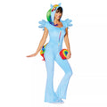 Adult Rainbow Dash Jumpsuit Costume -  My Little Pony Friendship Is Magic