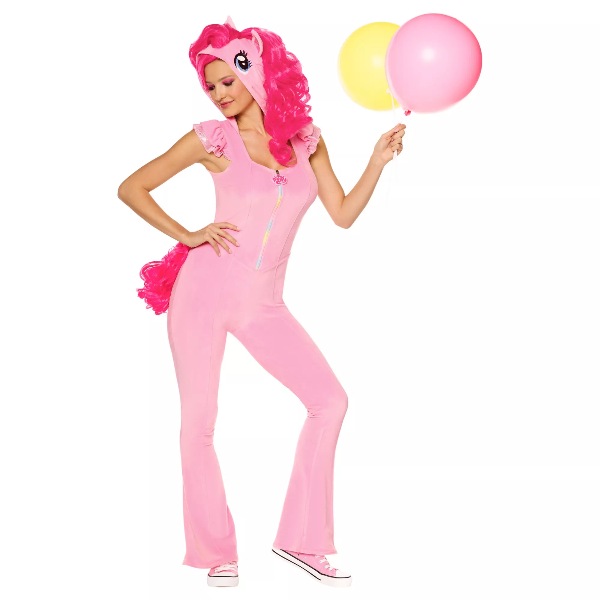 Adult Pinkie Pie Jumpsuit Costume -  My Little Pony Friendship Is Magic