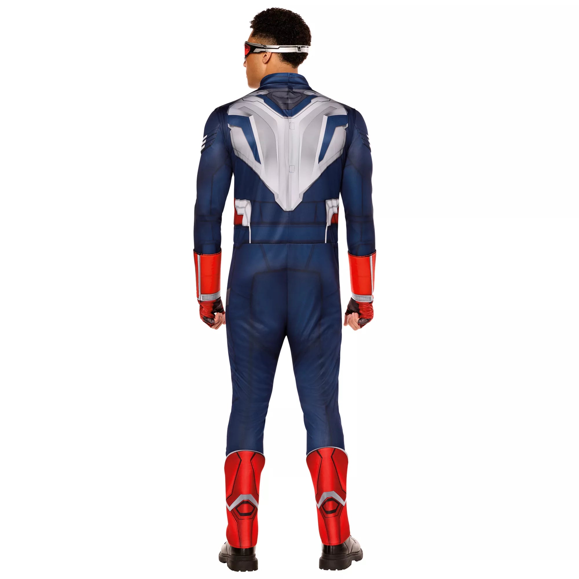Adult Captain America Muscle Jumpsuit Costume - Captain America: Brave New World