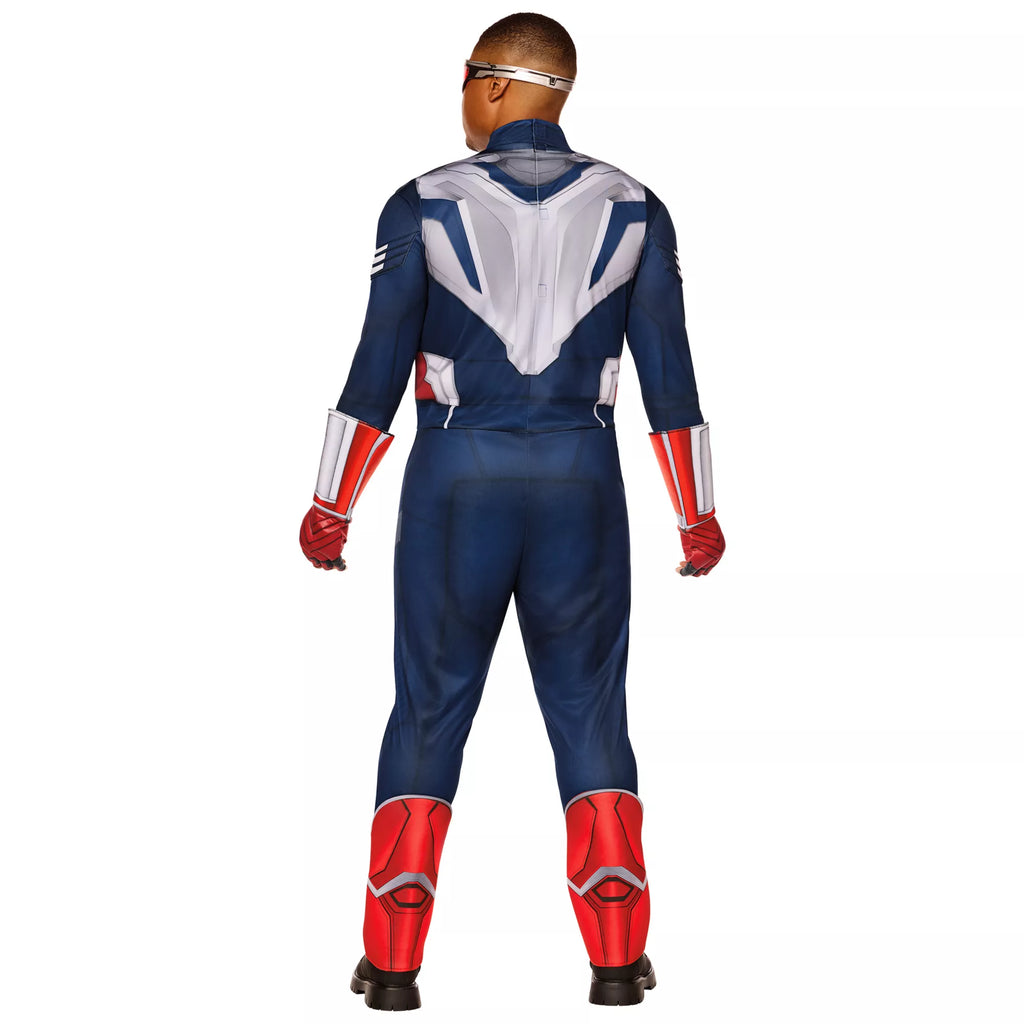 Adult Captain America Muscle Jumpsuit Costume - Captain America: Brave New World