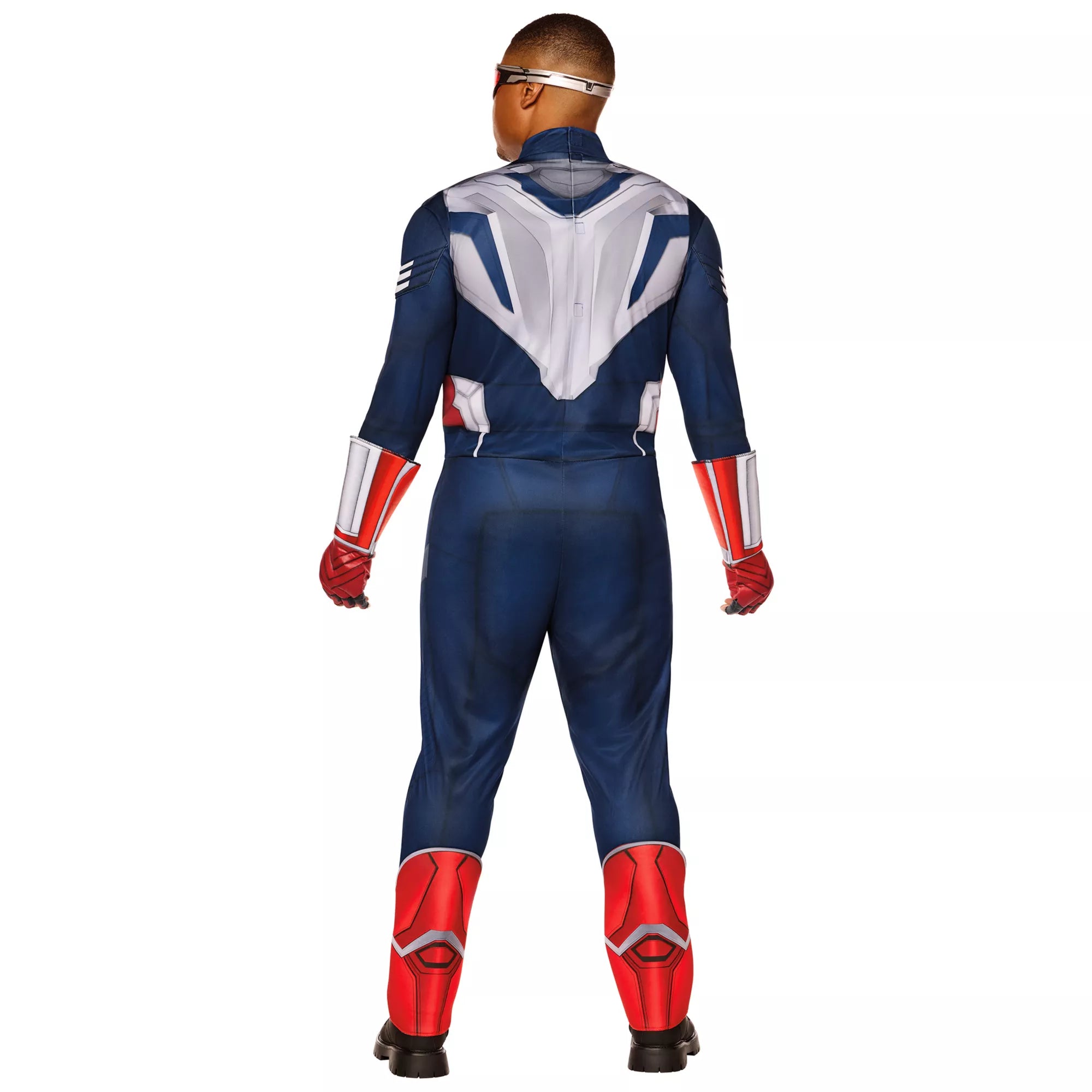 Adult Captain America Muscle Jumpsuit Costume - Captain America: Brave New World