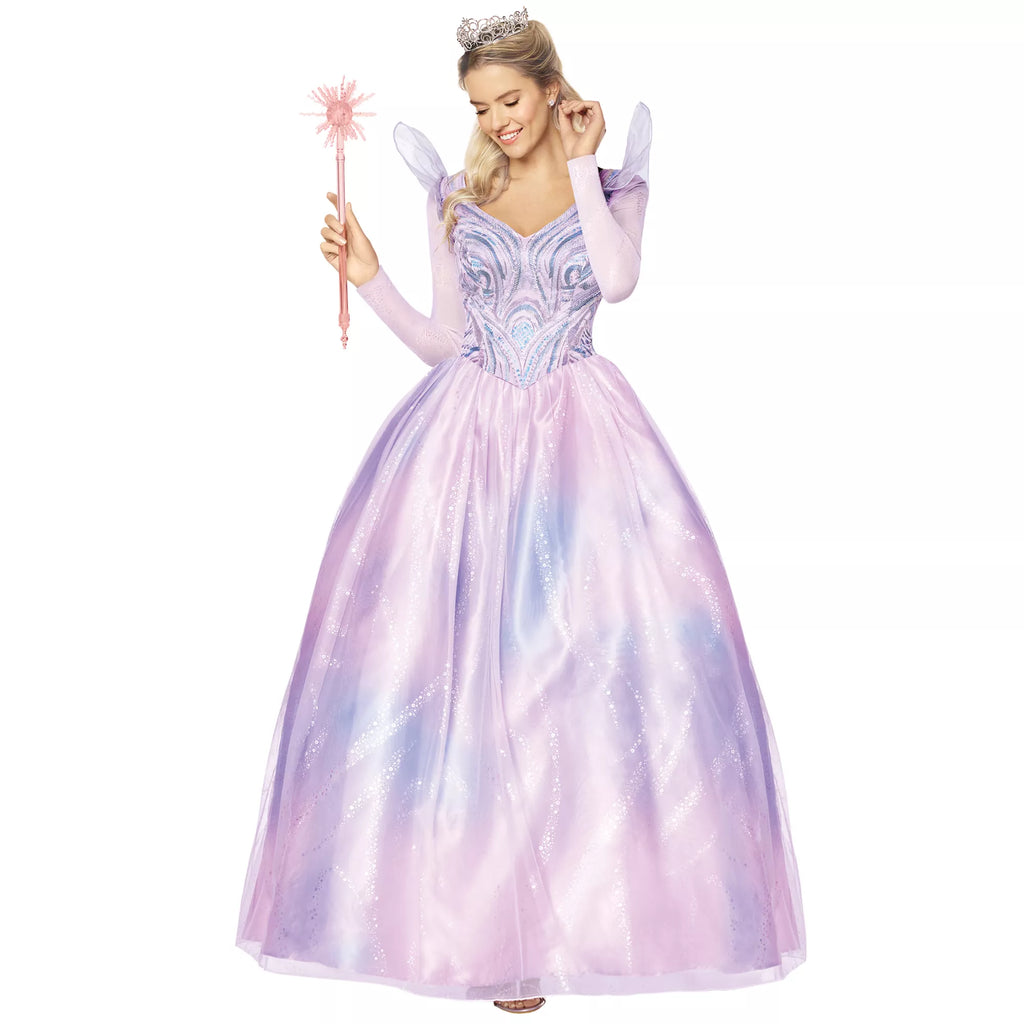 Adult Glinda Blue Dress Costume -  Wicked: For Good