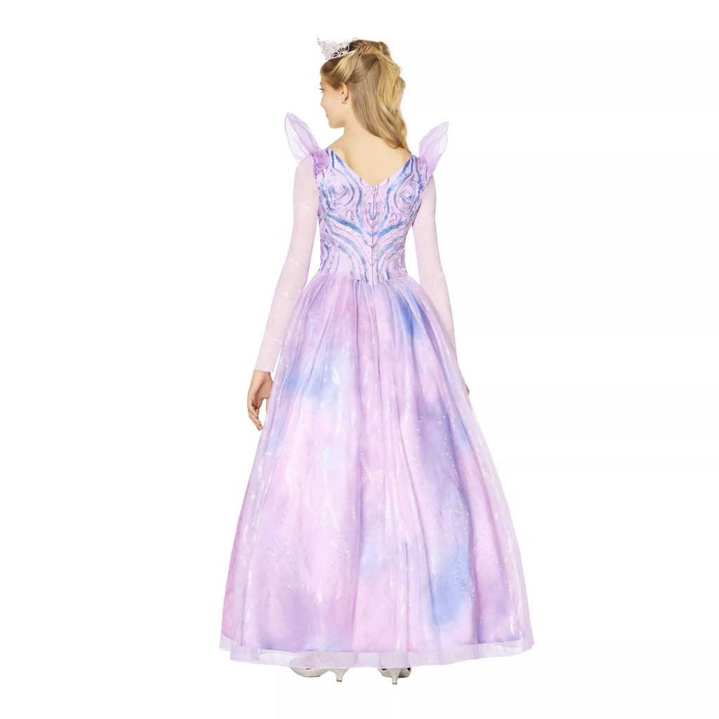 Kids Glinda Blue Dress Costume -  Wicked: For Good