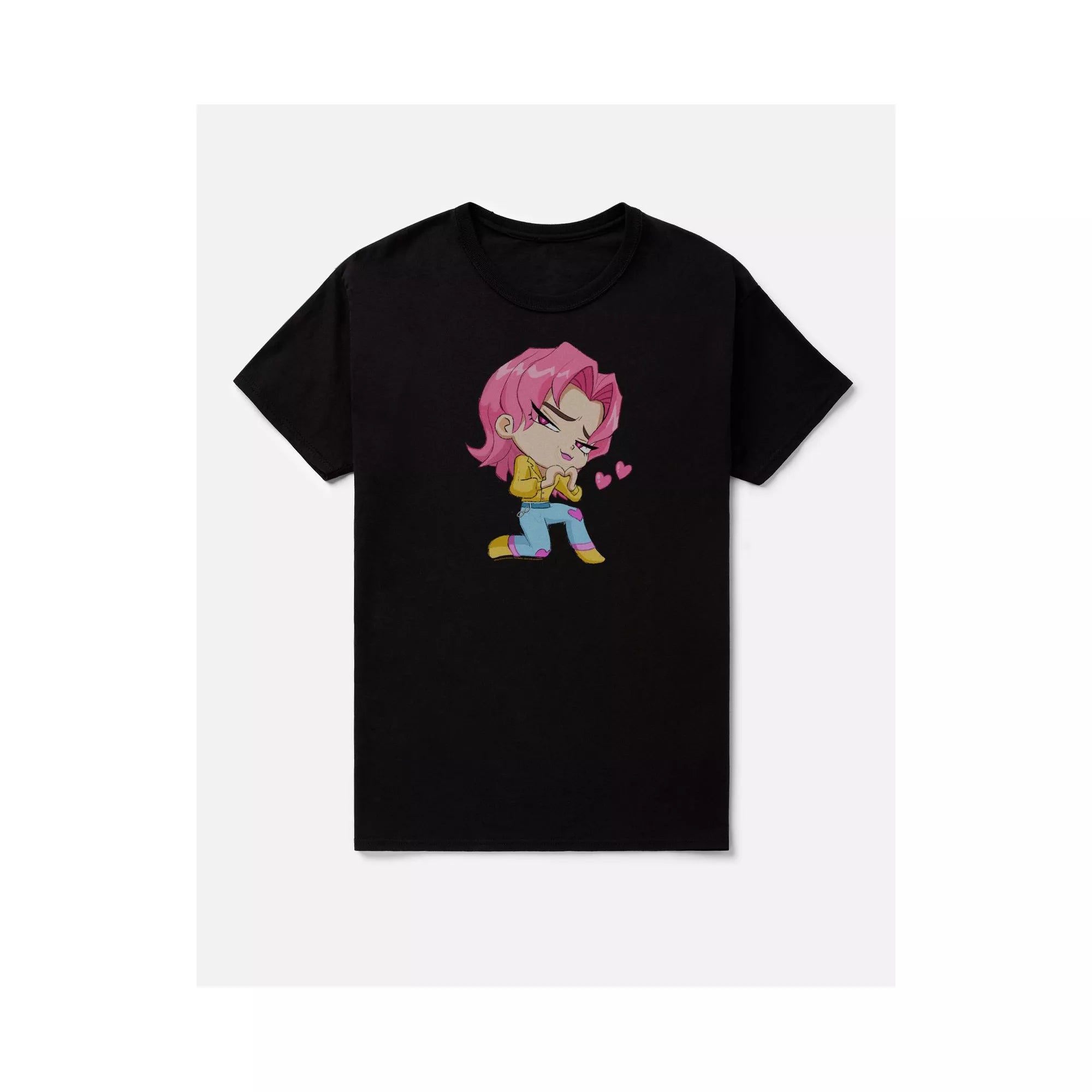 KPop Demon Hunters Romance Saja Chibi T Shirt