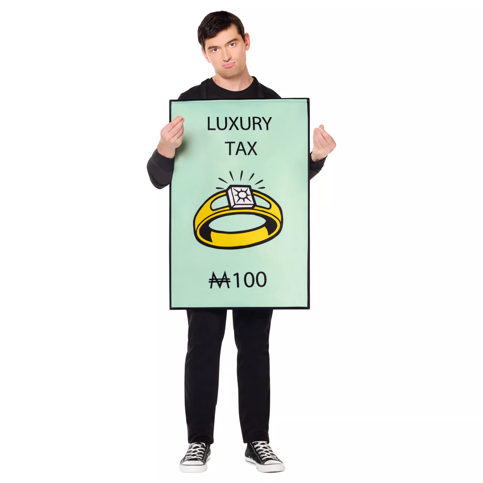 Adult 4-in-1 Monopoly Cards Costume