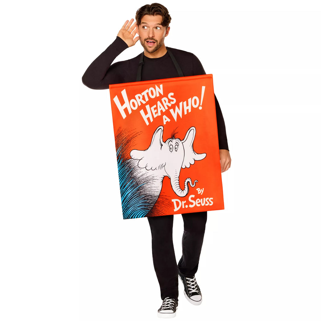 Adult 4-in-1 Book Covers 3D Costumes - Dr. Seuss