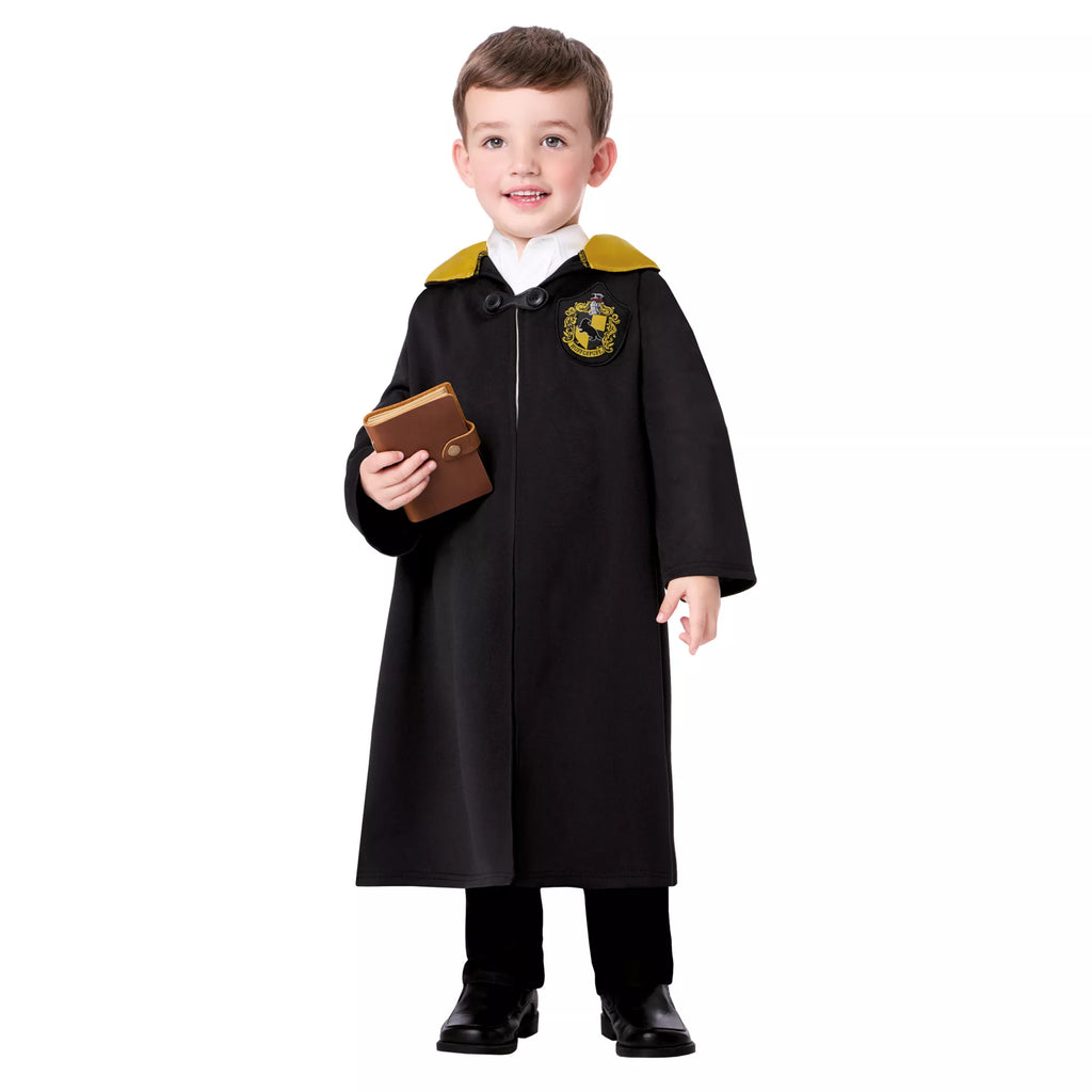 Toddler Hufflepuff Hooded Robe Costume - Harry Potter
