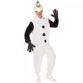 Adult Olaf Jumpsuit Costume - Frozen