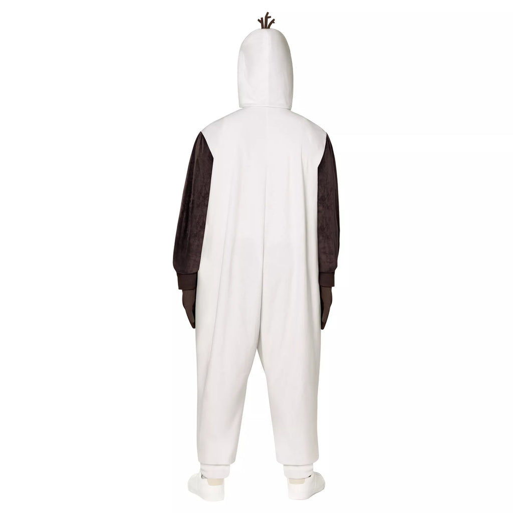 Adult Olaf Jumpsuit Costume - Frozen