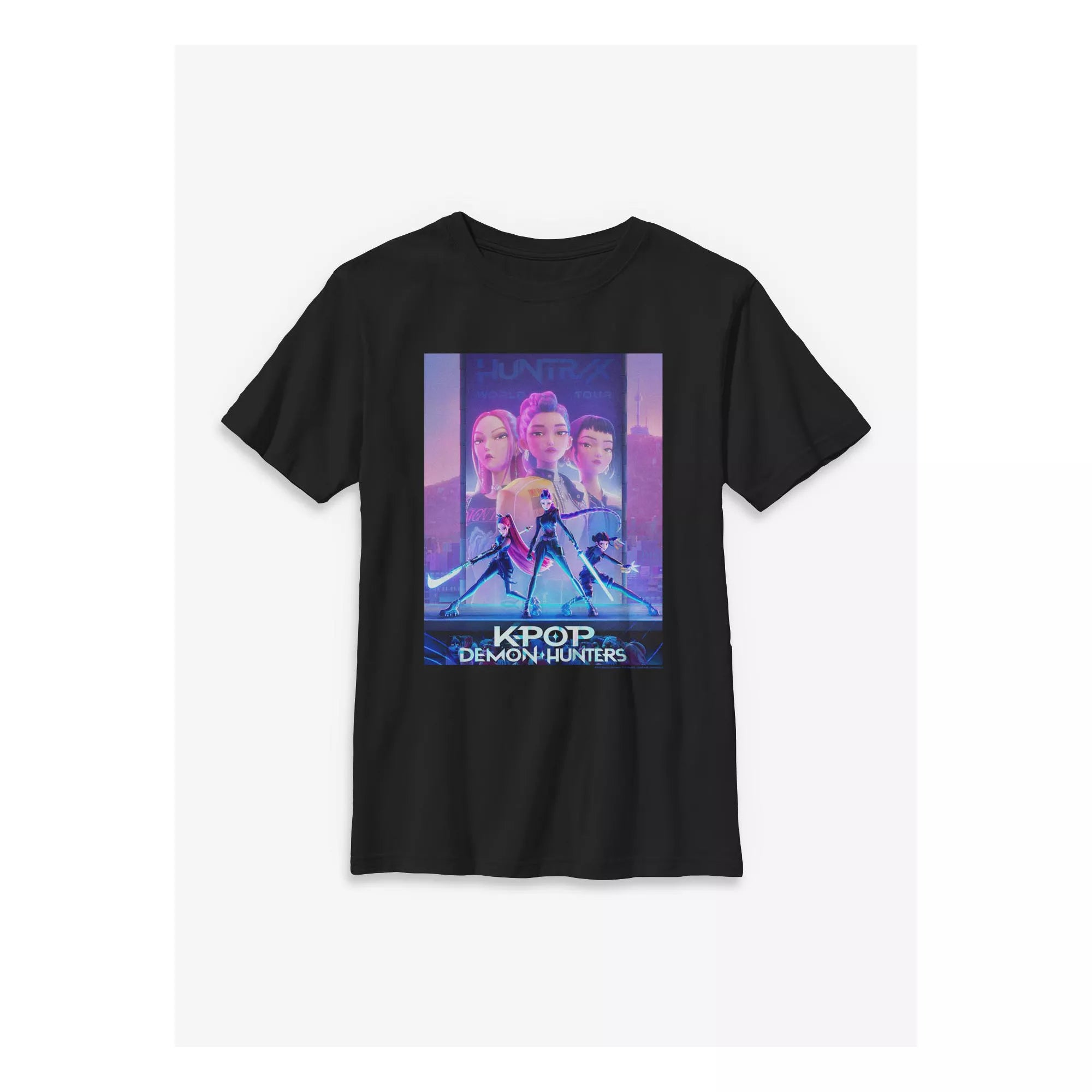 Kids Huntr/x World Tour T Shirt - KPop Demon Hunters