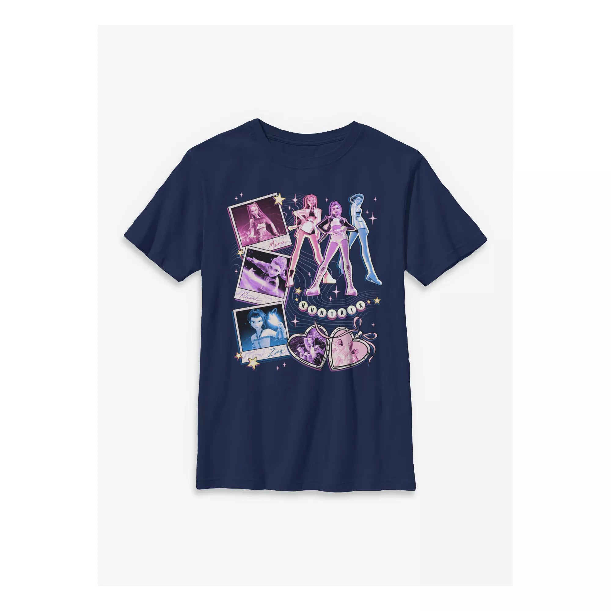 Kids Huntr/x Friendship Bracelet T Shirt - KPop Demon Hunters