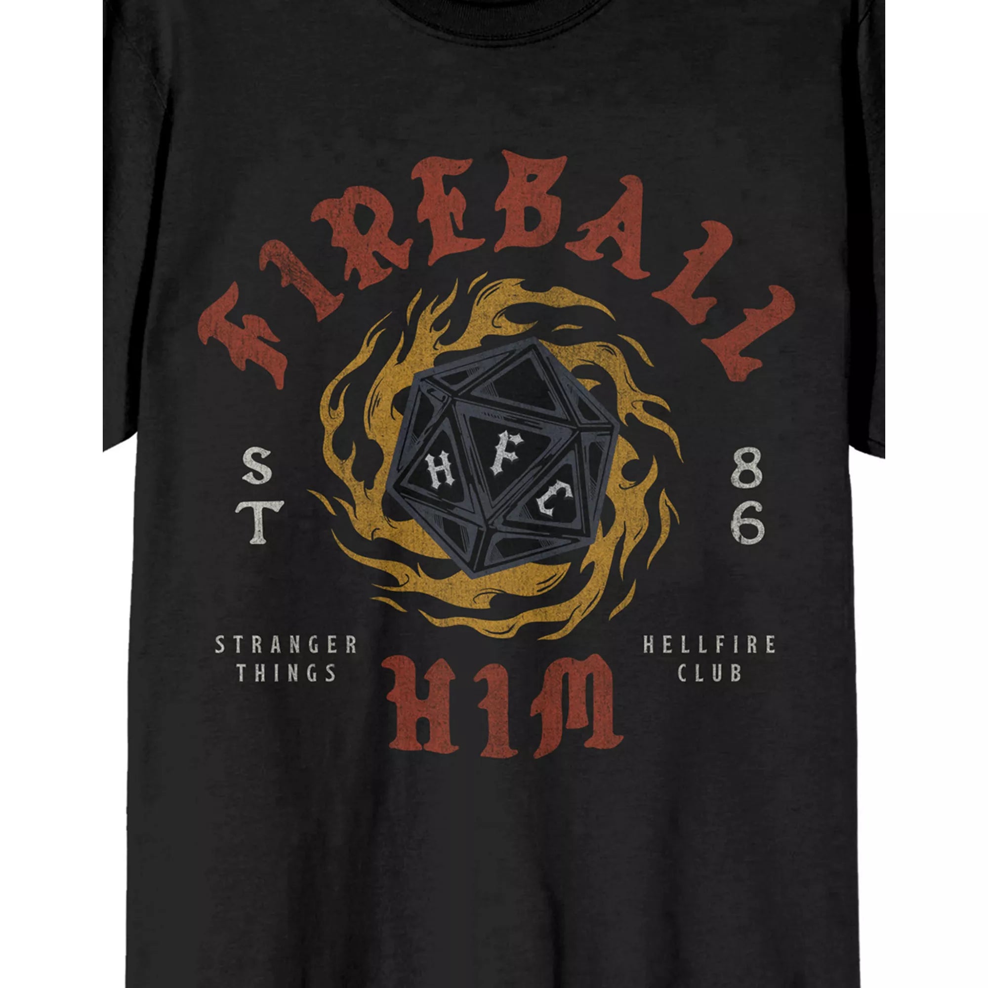 Stranger Things Fireball Him T Shirt